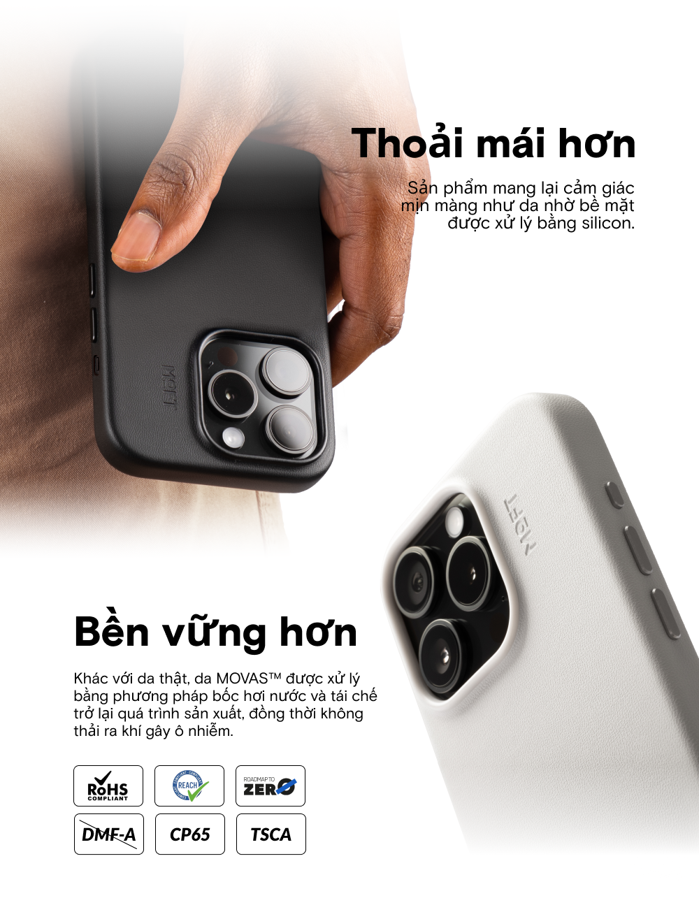 Mô tả MOFT Snap Phone Case MOVAS™Ốp điện thoại MOFT có thể tương thích với mọi phong cách - 3