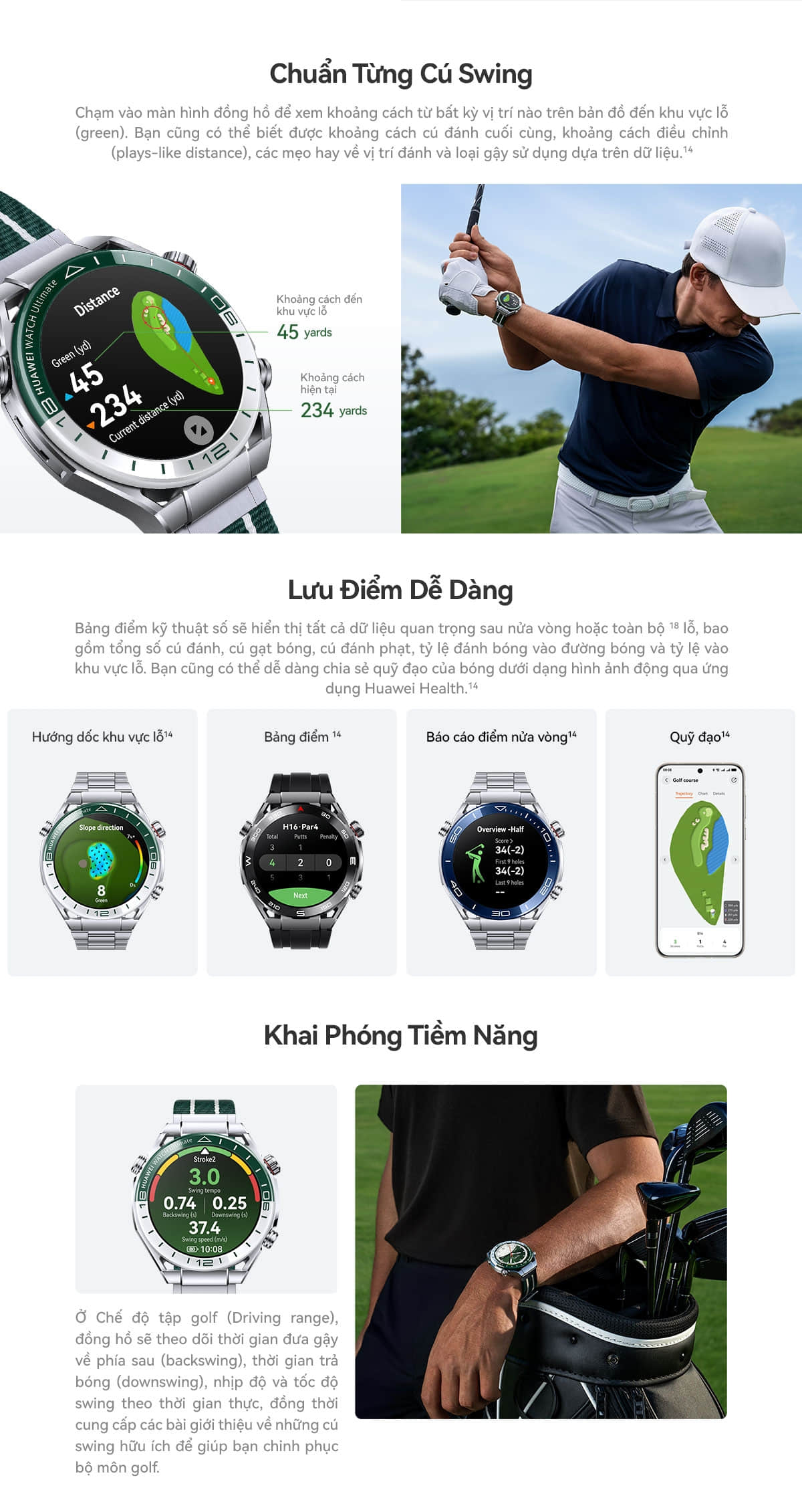 Mô tả Đồng Hồ Thông Minh HUAWEI WATCH Ultimate Vật Liệu Kim Loại Lỏng | Tập Luyện Chuyên Nghiệp - 6