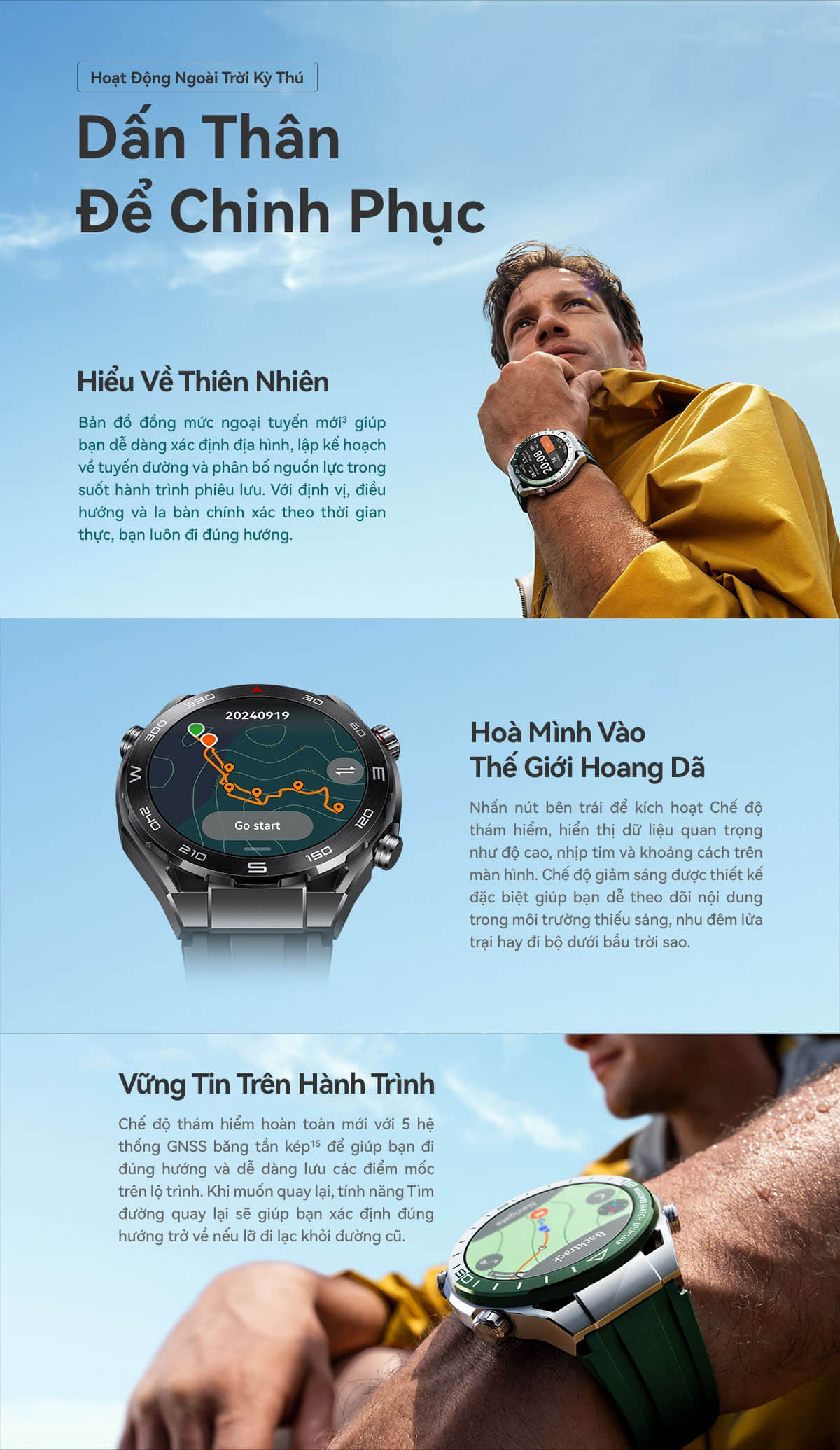 Mô tả Đồng Hồ Thông Minh HUAWEI WATCH Ultimate Vật Liệu Kim Loại Lỏng | Tập Luyện Chuyên Nghiệp - 7
