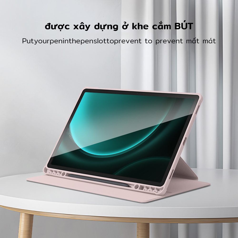360° Ốp Góc Có Thể Điều Chỉnh Xoay Được Cho Samsung Galaxy Tab A11 + S10 Lite 10.9 A9 8.7 A9 Plus S10 FE 10.9 13.1 2025 A8 S9 FE S9 S10 Plus 12.4 inch S6 Lite Vỏ Lật – ảnh mô tả chi tiết 4
