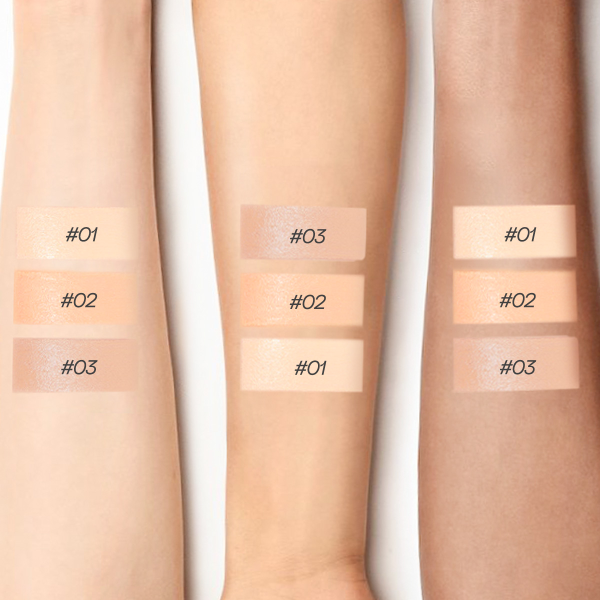 Mô tả Minimeli Full Coverge Bút Che Khuyết Điểm 2 TRONG 1 Chống Thấm Nước Flawless Trang Điểm Mặt Lâu Dài - 1