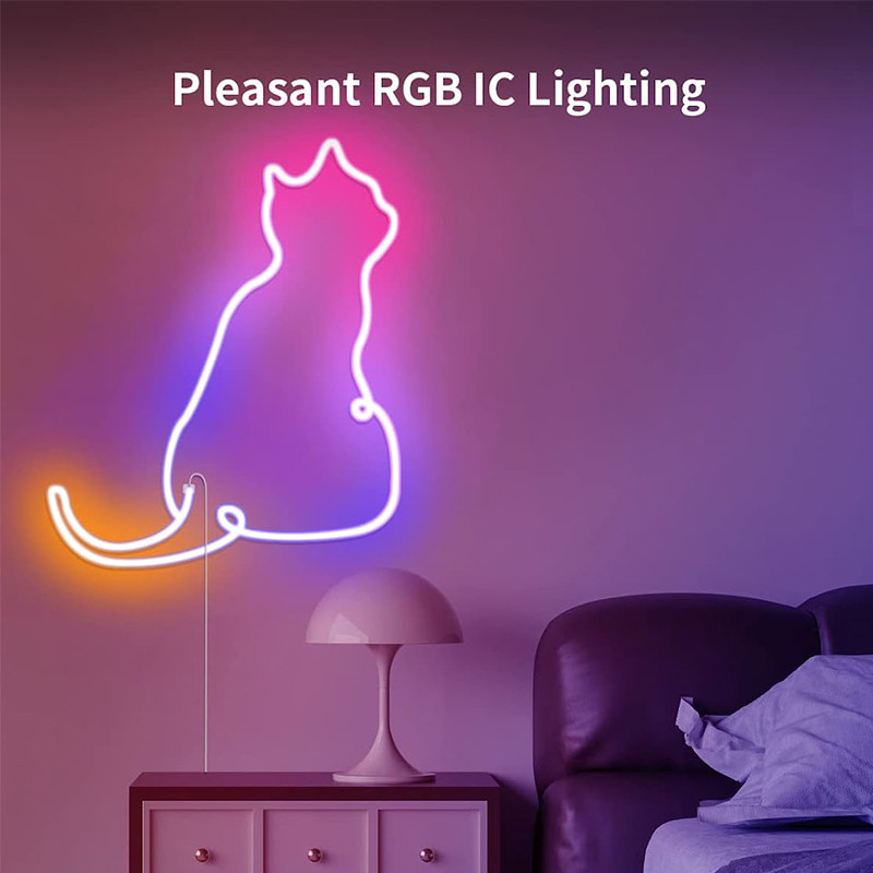 Đèn LED dải Neon đuổi theo RGBIC Dreamcolor chống nước ngoài trời với