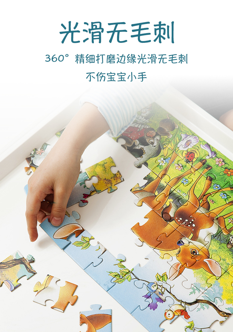 Mô tả Câu đố phong cảnh đẹp, Giấy dày 126P, Đồ chơi giáo dục sớm giáo dục cho trẻ em, Quà tặng sinh nhật Giáng sinh - 2
