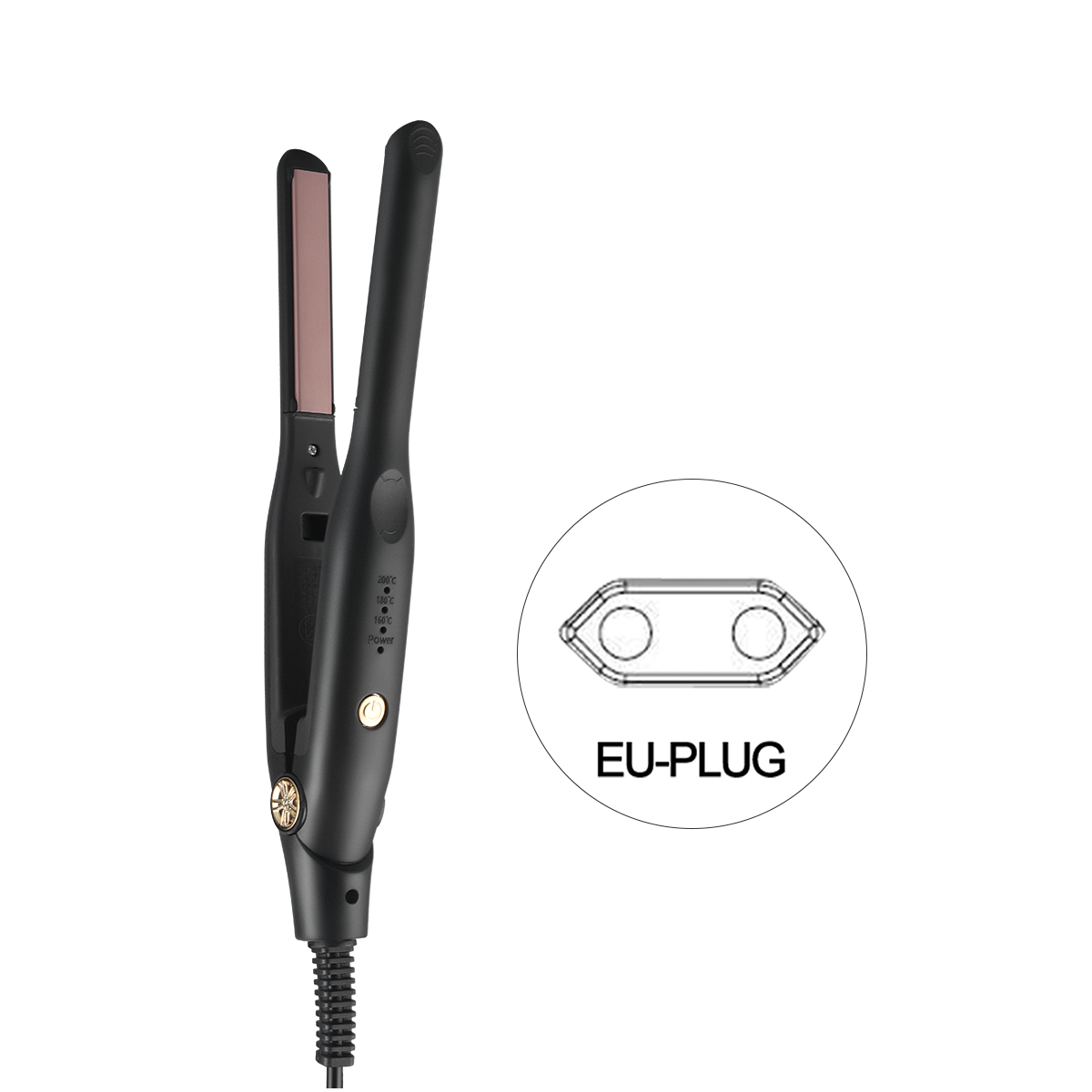 Mô tả Máy duỗi tóc, Máy tạo kiểu tóc 3 trong 1, Máy duỗi tóc bên đa chức năng, Máy duỗi tóc mini HF029 - 3