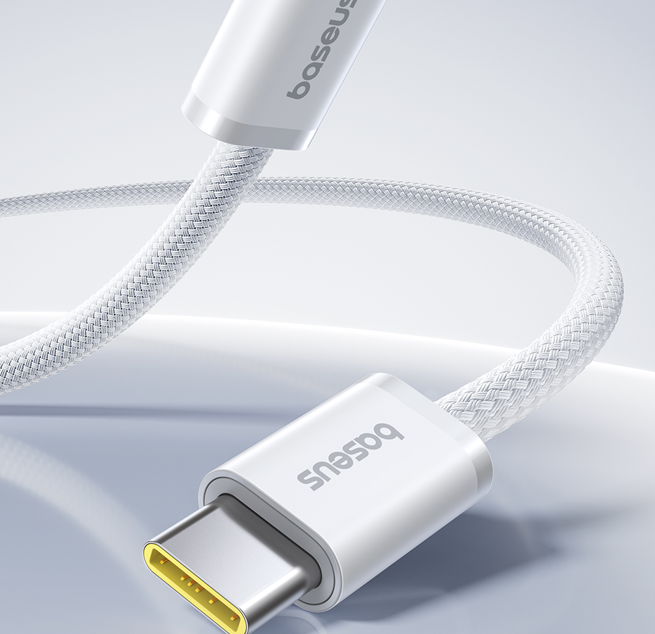 Cáp Baseus 100W PD USB C sang USB Type C cho Macbook Pro iPad Xiaomi Samsung – ảnh mô tả chi tiết 2