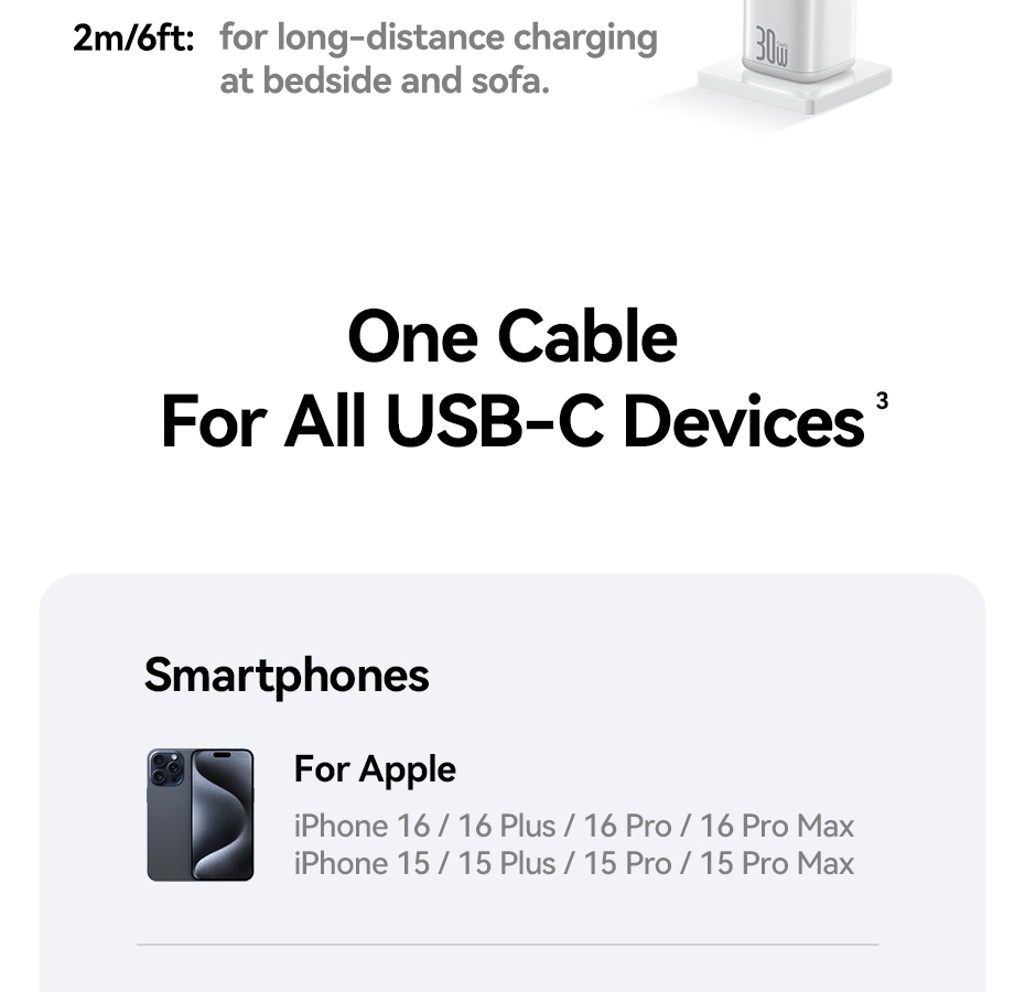 Cáp Baseus 100W PD USB C sang USB Type C cho Macbook Pro iPad Xiaomi Samsung – ảnh mô tả chi tiết 12
