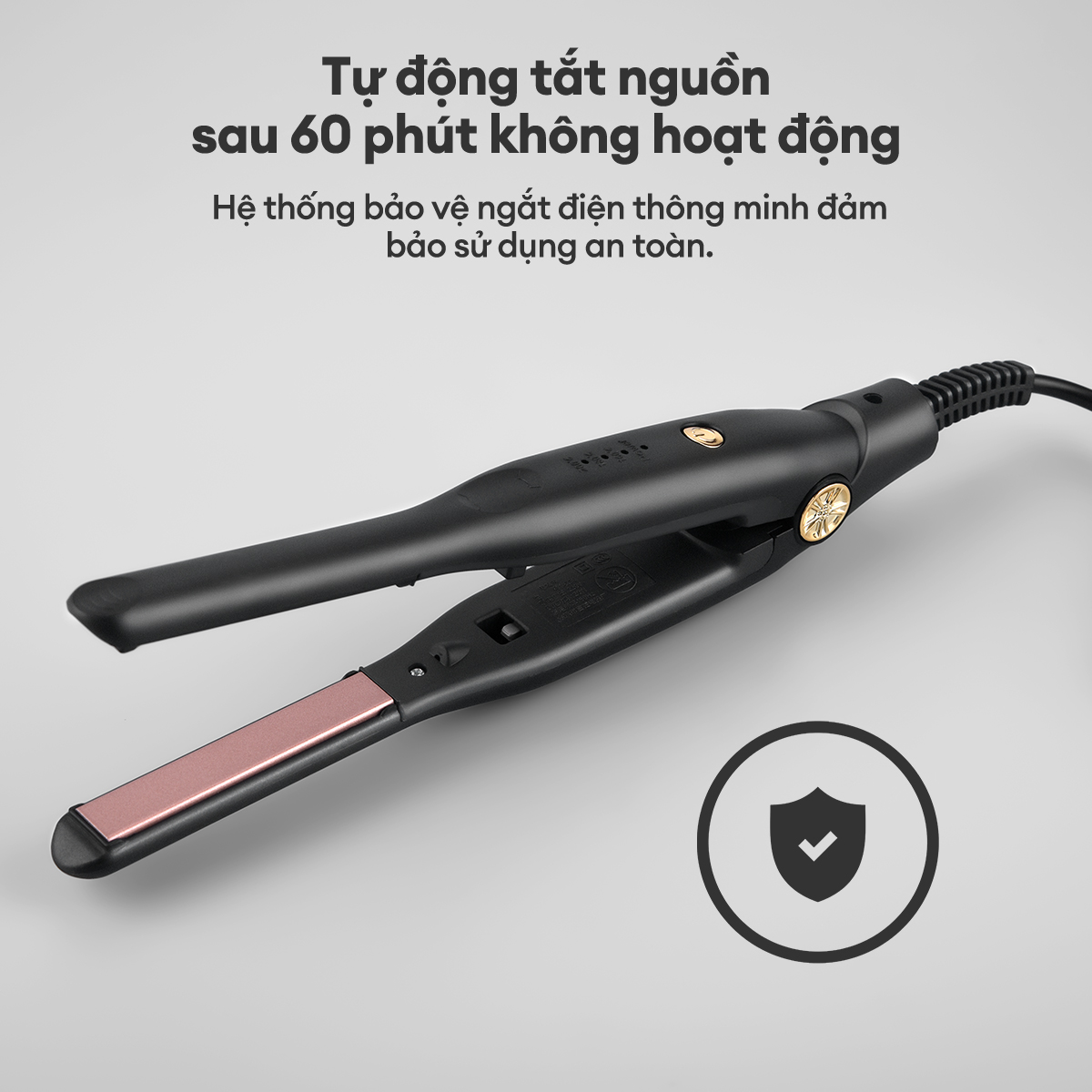 Mô tả Máy duỗi tóc, Máy tạo kiểu tóc 3 trong 1, Máy duỗi tóc bên đa chức năng, Máy duỗi tóc mini HF029 - 1