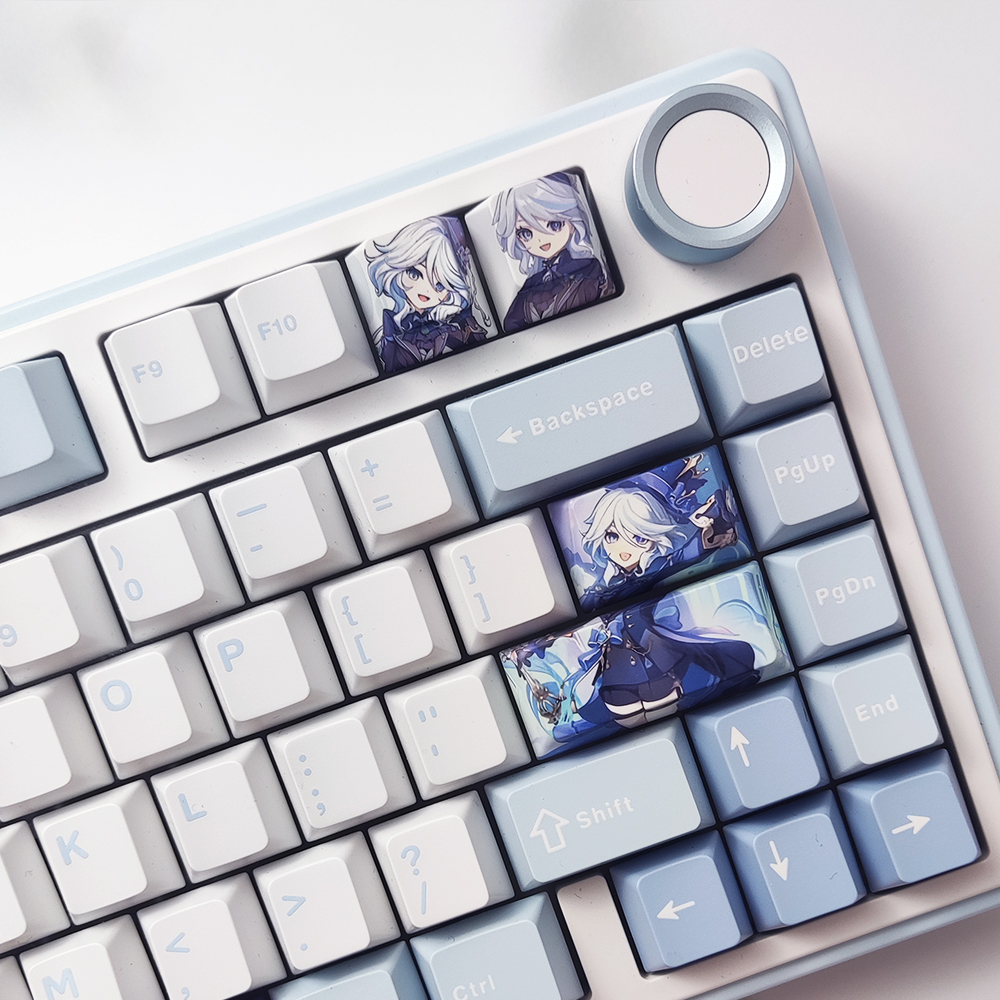 8 / 12 Chiếc Keycaps Luffy Anh Đào Hồ Sơ PBT Nhuộm Thăng Hoa Một Mảnh ...
