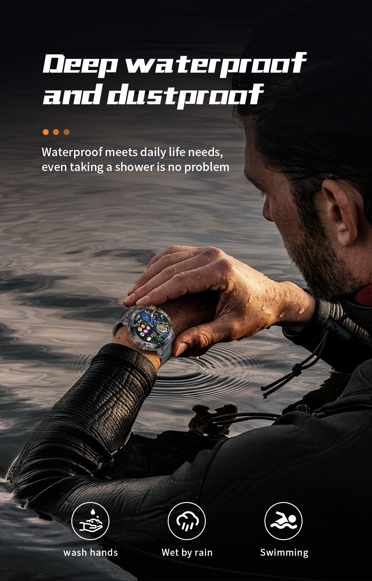 Thông số kỹ thuật LIGE Smartwatch