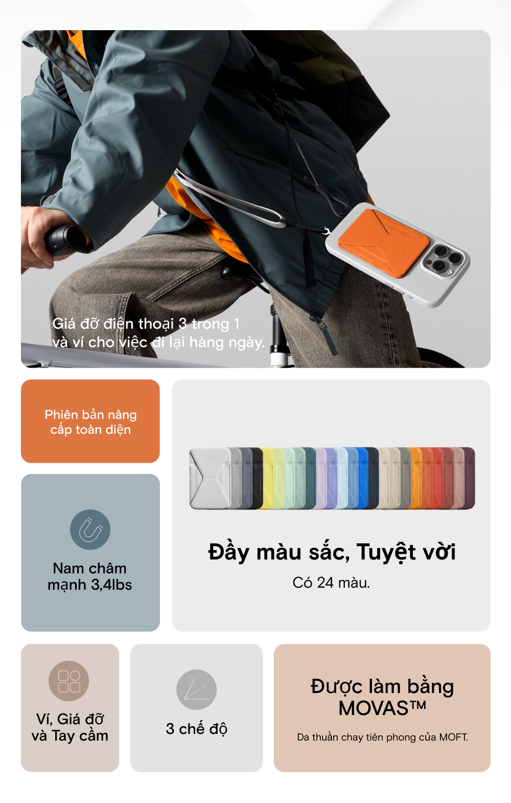 MOFT MOVAS Ví Magnetic - Góc nhìn 2
