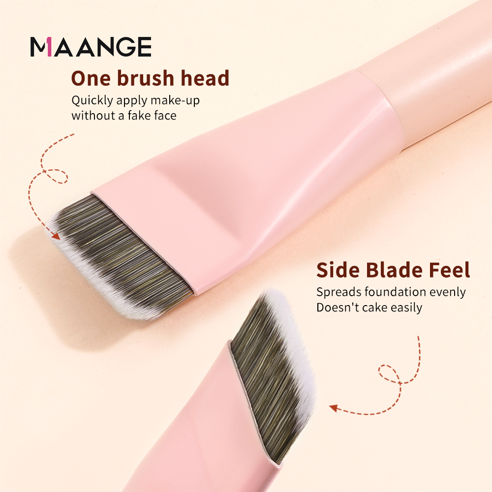 Mô tả MAANGE Cọ trang điểm tán kem nền đầu phẳng 51580 - 4