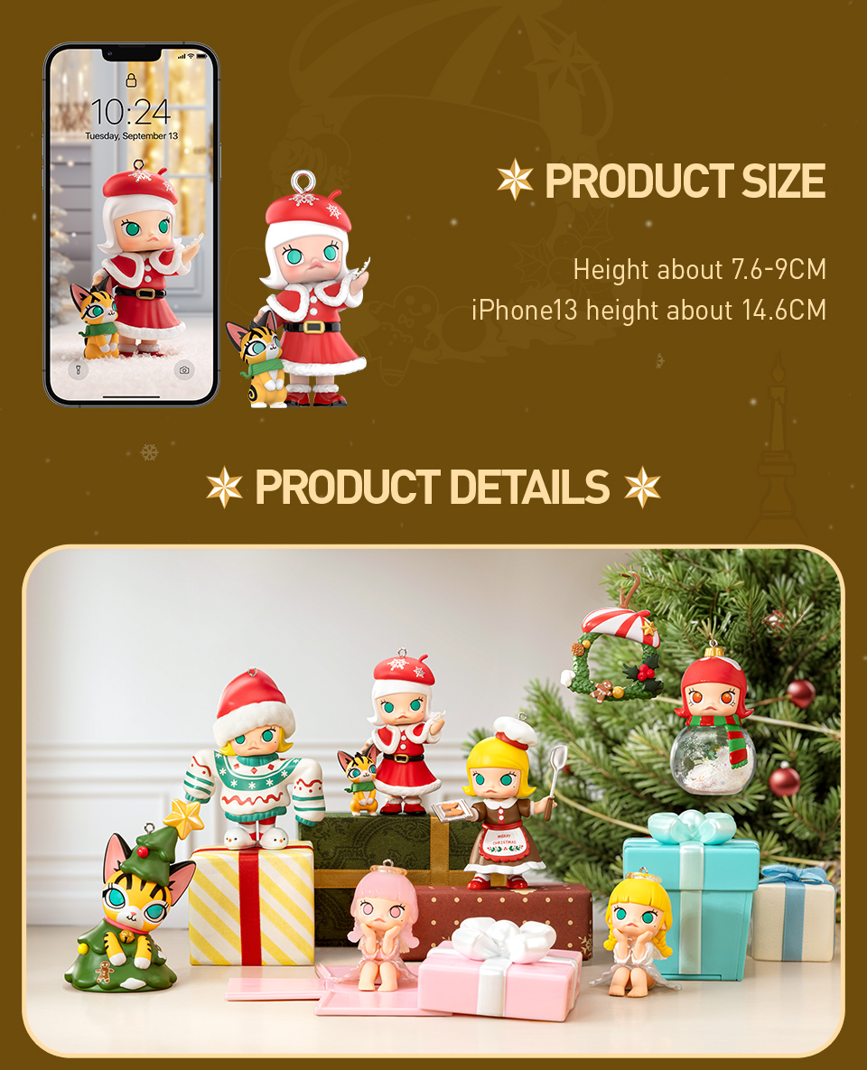 POP MART MOLLY Castle Miracle Box （include 7 Blind boxes