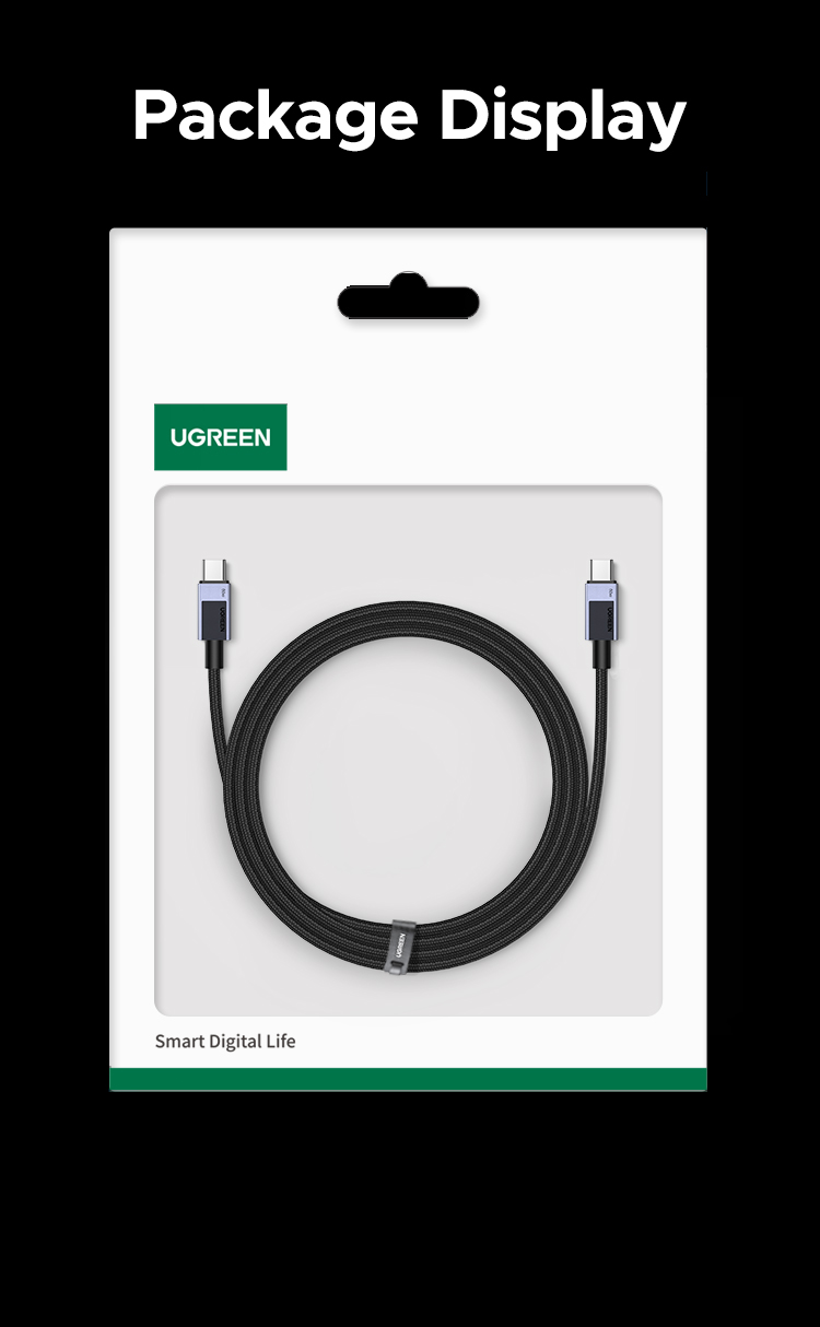Cáp USB C UGREEN PD60W Cáp sạc nhanh 3A cho Macbook Samsung S24 Ultra Xiaomi Huawei USB C Cáp dữ liệu iPhone 16 Pro Max – ảnh mô tả chi tiết 11