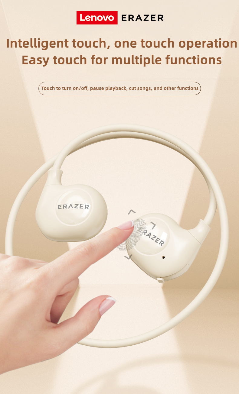 Mô tả 100% Ori Lenovo Thinkplus XT95 MAX Tai nghe Bluetooth V5.3 Tai nghe thể thao Tai nghe dẫn truyền xương không dây HiFi Stereo IPX5 Chống nước có Mic - 6