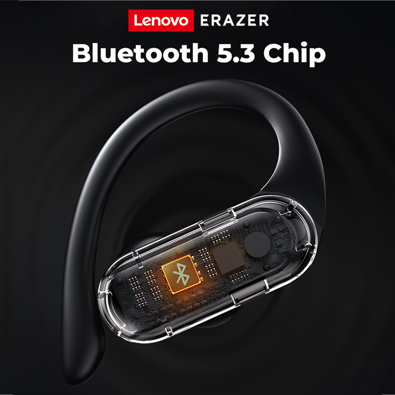 Mô tả Lenovo ERAZER XT60 Tai nghe thể thao không dây bluetooth V5.3 Hifi chống nước giảm tiếng ồn Chờ Dài Có Mic - 3