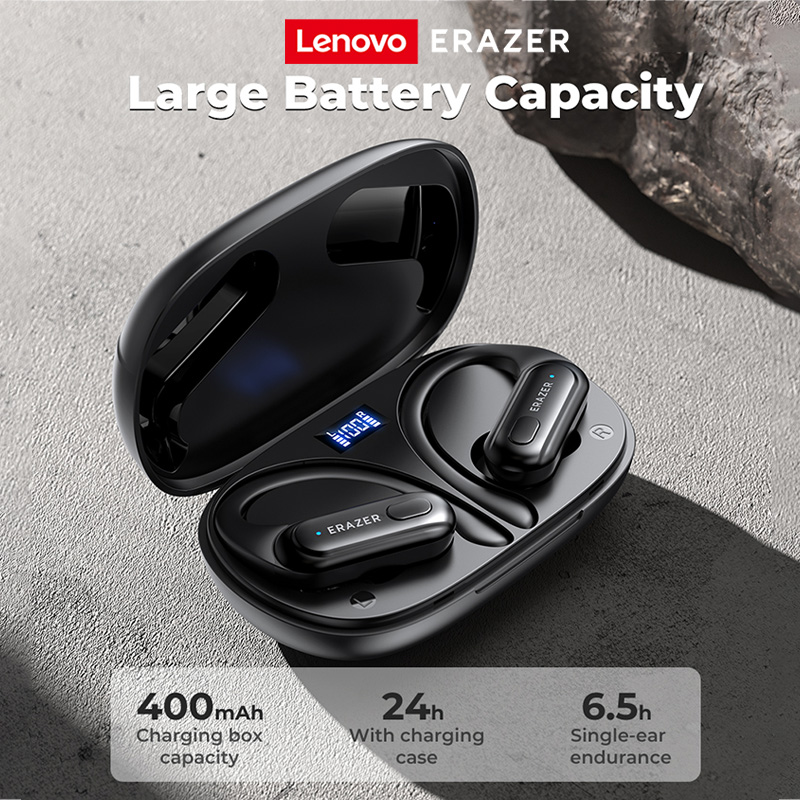 Mô tả Lenovo ERAZER XT60 Tai nghe thể thao không dây bluetooth V5.3 Hifi chống nước giảm tiếng ồn Chờ Dài Có Mic - 4