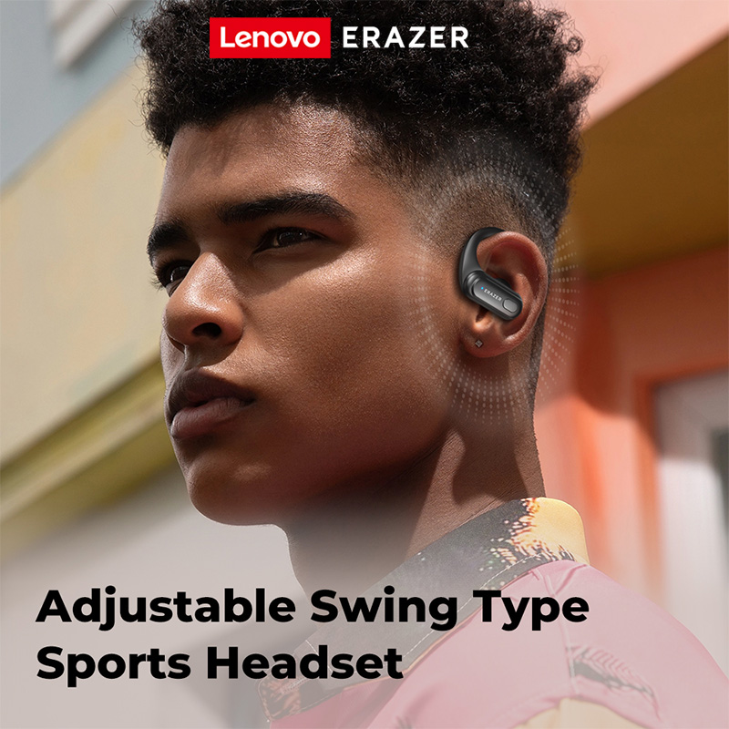 Mô tả Lenovo ERAZER XT60 Tai nghe thể thao không dây bluetooth V5.3 Hifi chống nước giảm tiếng ồn Chờ Dài Có Mic - 5