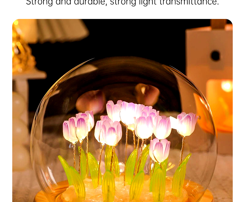 Đèn Ngủ Hoa Tulip DIY Hướng Dẫn
