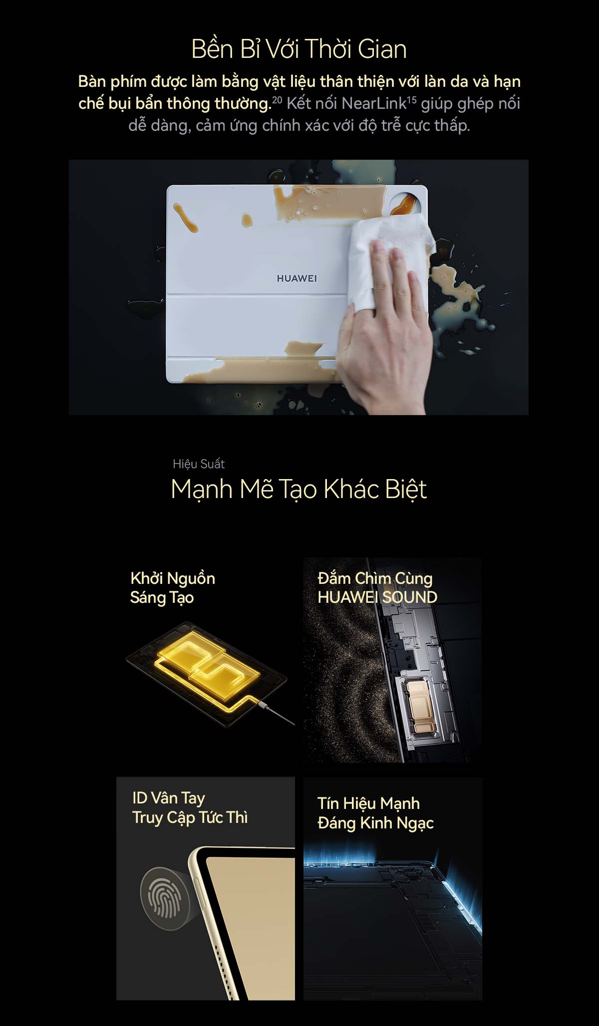 Mô tả Máy tính bảng HUAWEI MatePad Pro 12.2" Màn Hình Tandem OLED PaperMatte 12.2" | Bàn Phím Trượt HUAWEI Glide - 8