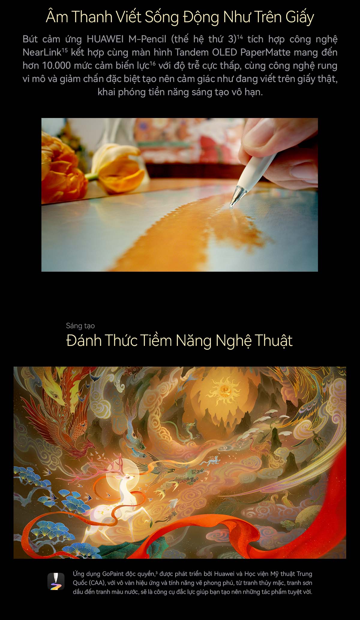 Mô tả Máy tính bảng HUAWEI MatePad Pro 12.2" Màn Hình Tandem OLED PaperMatte 12.2" | Bàn Phím Trượt HUAWEI Glide - 4