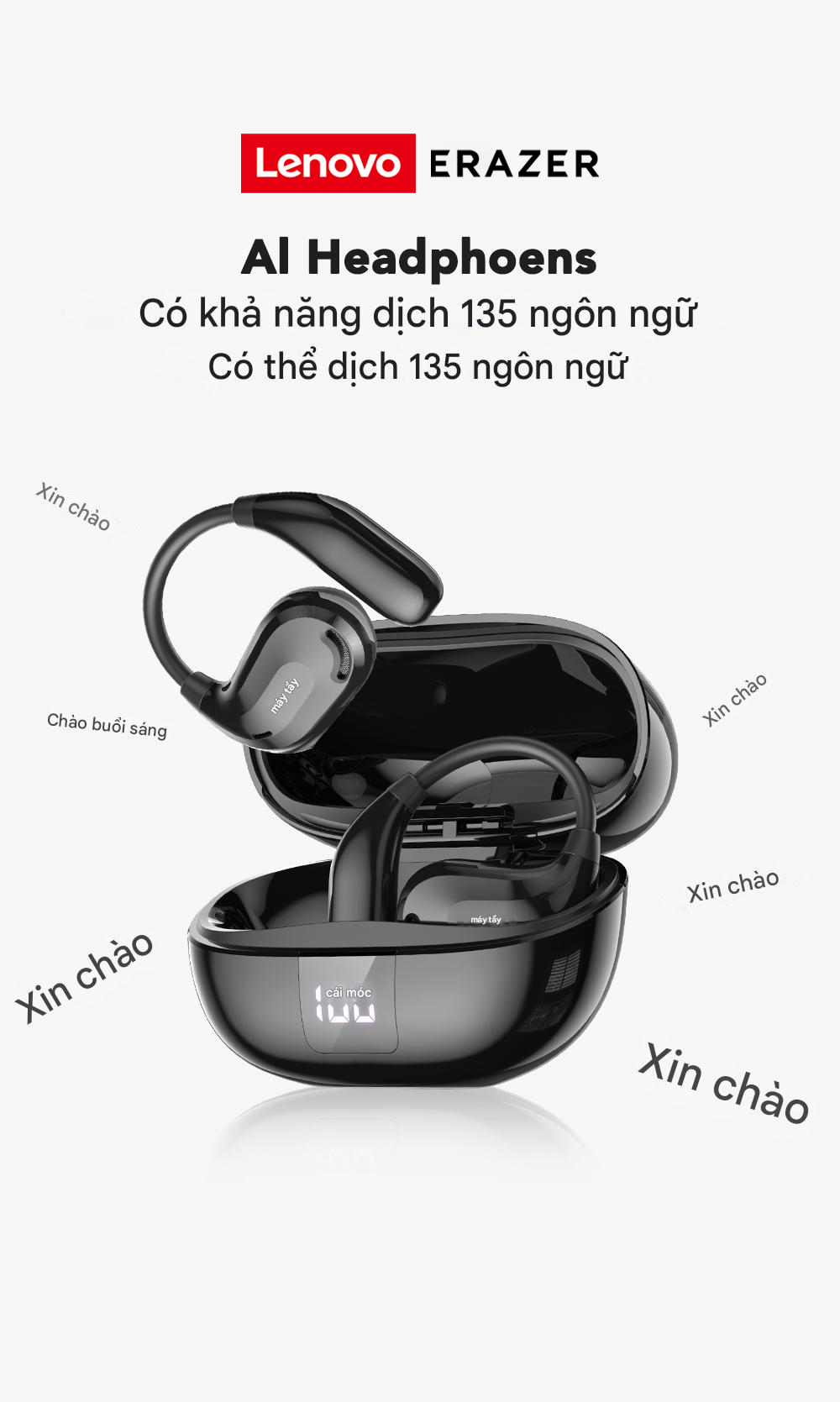 Lenovo ERAZER XT66 PRO - Cảm giác đeo