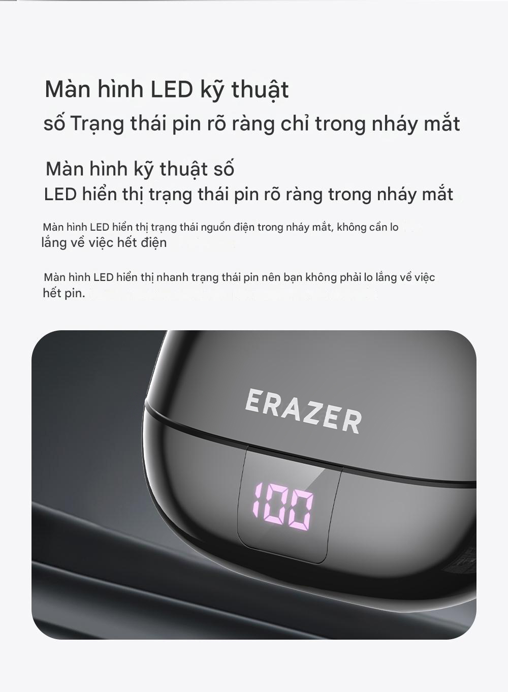 Lenovo ERAZER XT66 PRO - Chất lượng âm thanh HIFI