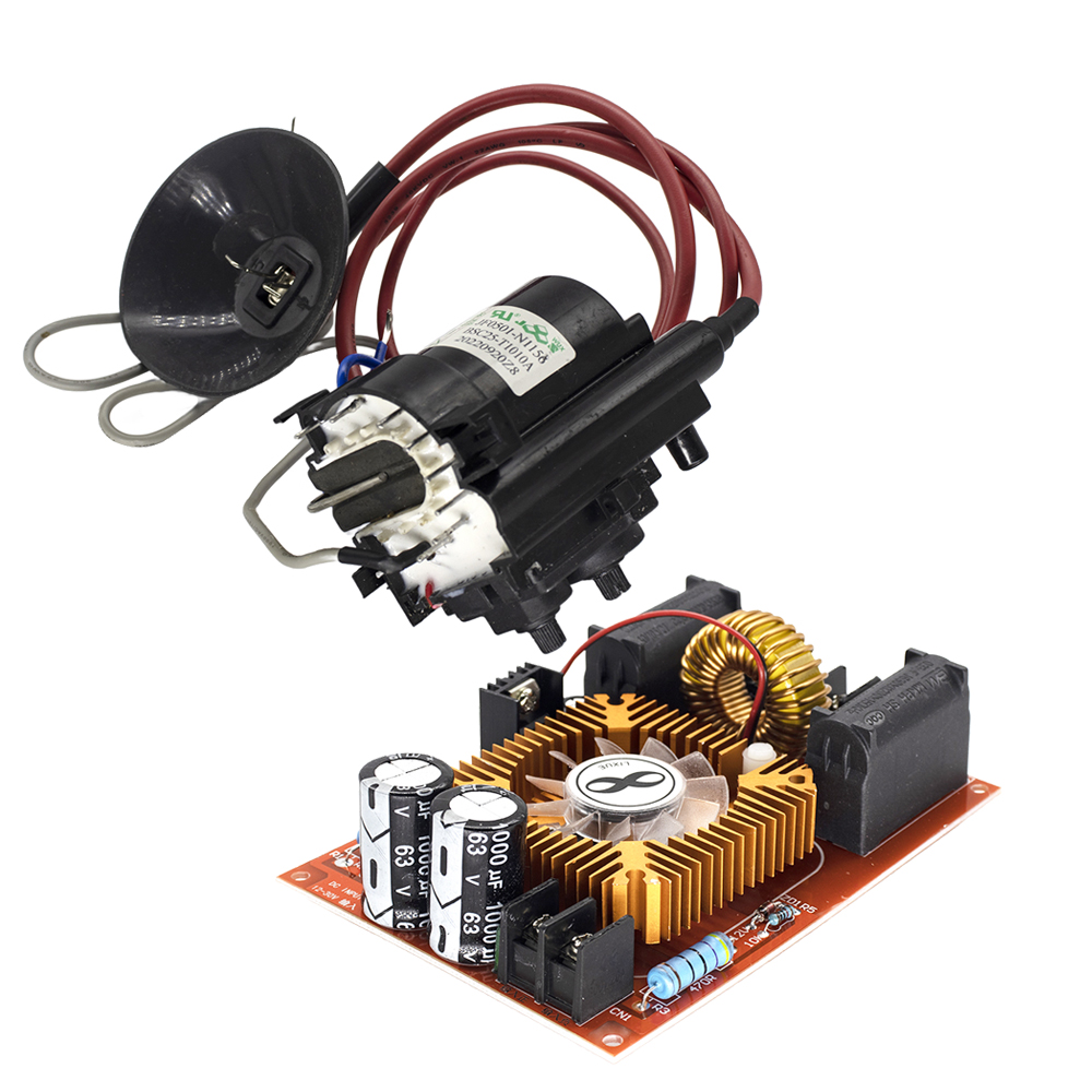 Tesla-Spulen Treiberplatine ZVS – Flyback Für SGTC, Marx-Generator & Jakobsleiter (12-36V) ZVS Tesla-Spulen-Treiber