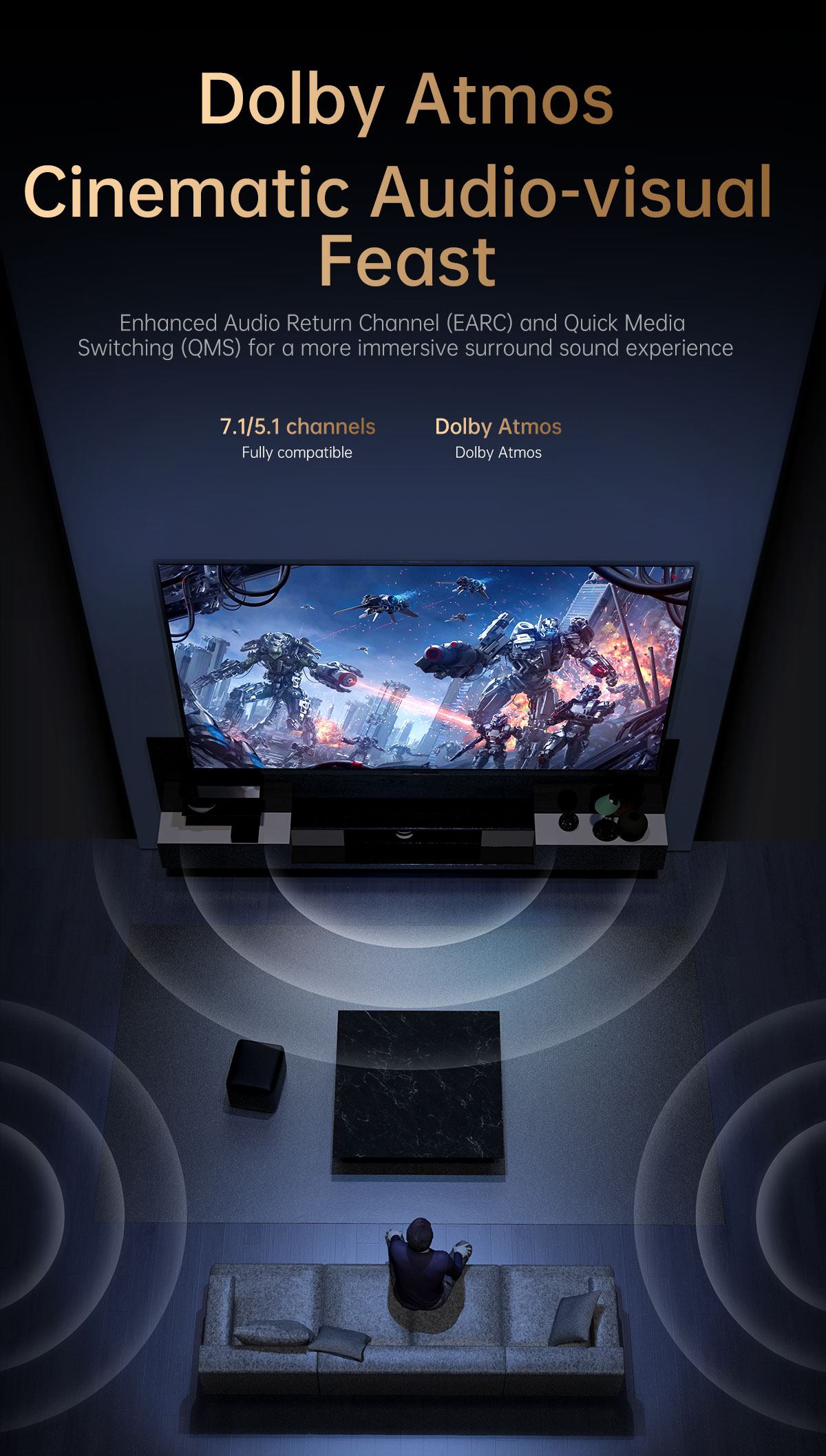 Mô tả Cáp Llano 8K HDMI 2.1 8K / 60Hz 4K / 240Hz 2K / 240Hz Ultra HD Tốc Độ Cao 48Gbps Cho Màn Hình Laptop PC PS4 Project Switch Âm Thanh Đồng Bộ Video Âm Thanh Cáp Video Âm Thanh HDMI - 1