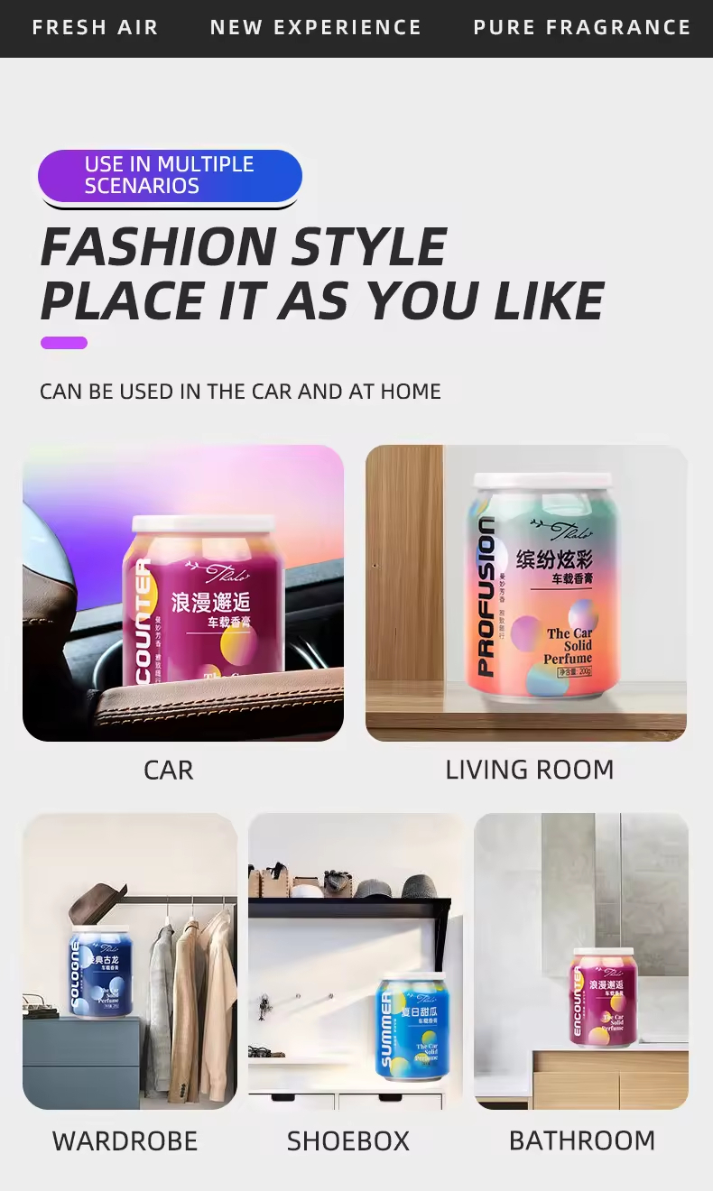 Mô tả Ekleva Nước Hoa Khử Mùi Hương Thơm Thơm Cho Gia Đình Làm Mát Không Khí Ô Tô Balm Cup Máy Lọc Không Khí Tươi Phụ Kiện Xe Hơi - 7