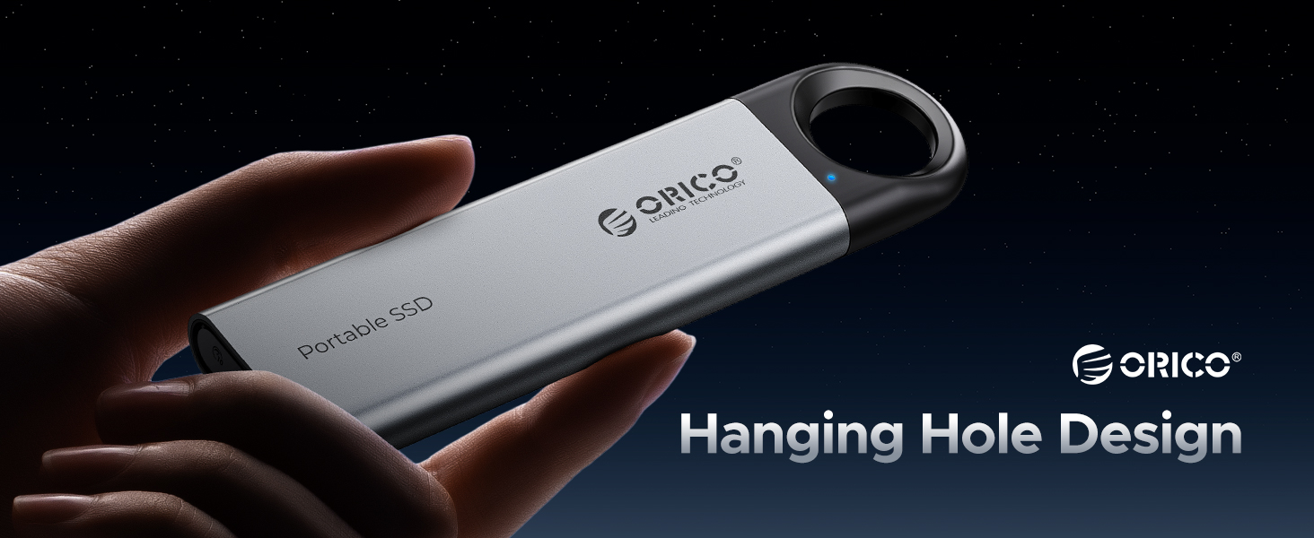 Mô tả Orico C5 Ring ổ cứng di động 256GB 512GB 1TB Type C For Iphone Android Macbook(ORICO C5) - 3