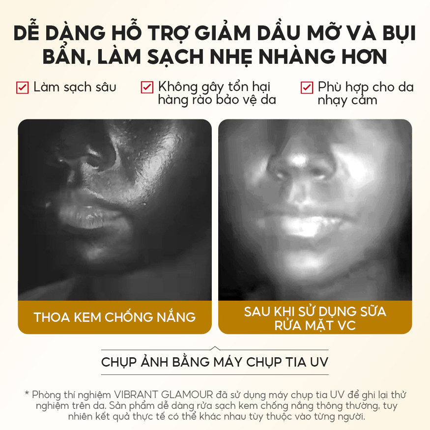 Thông tin sản phẩm Sữa rửa mặt VIBRANT GLAMOUR