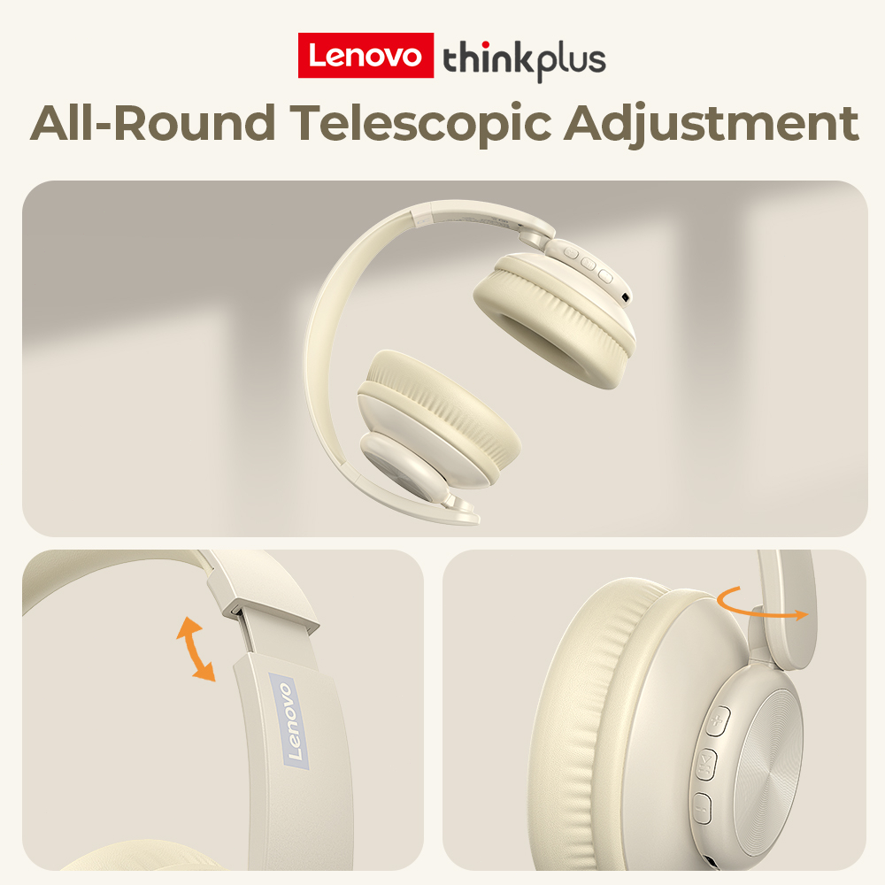 Mô tả Tai nghe Bluetooth Lenovo G50 Tai nghe âm thanh nổi Bluetooth có Mic cho Android IOS PC - 5