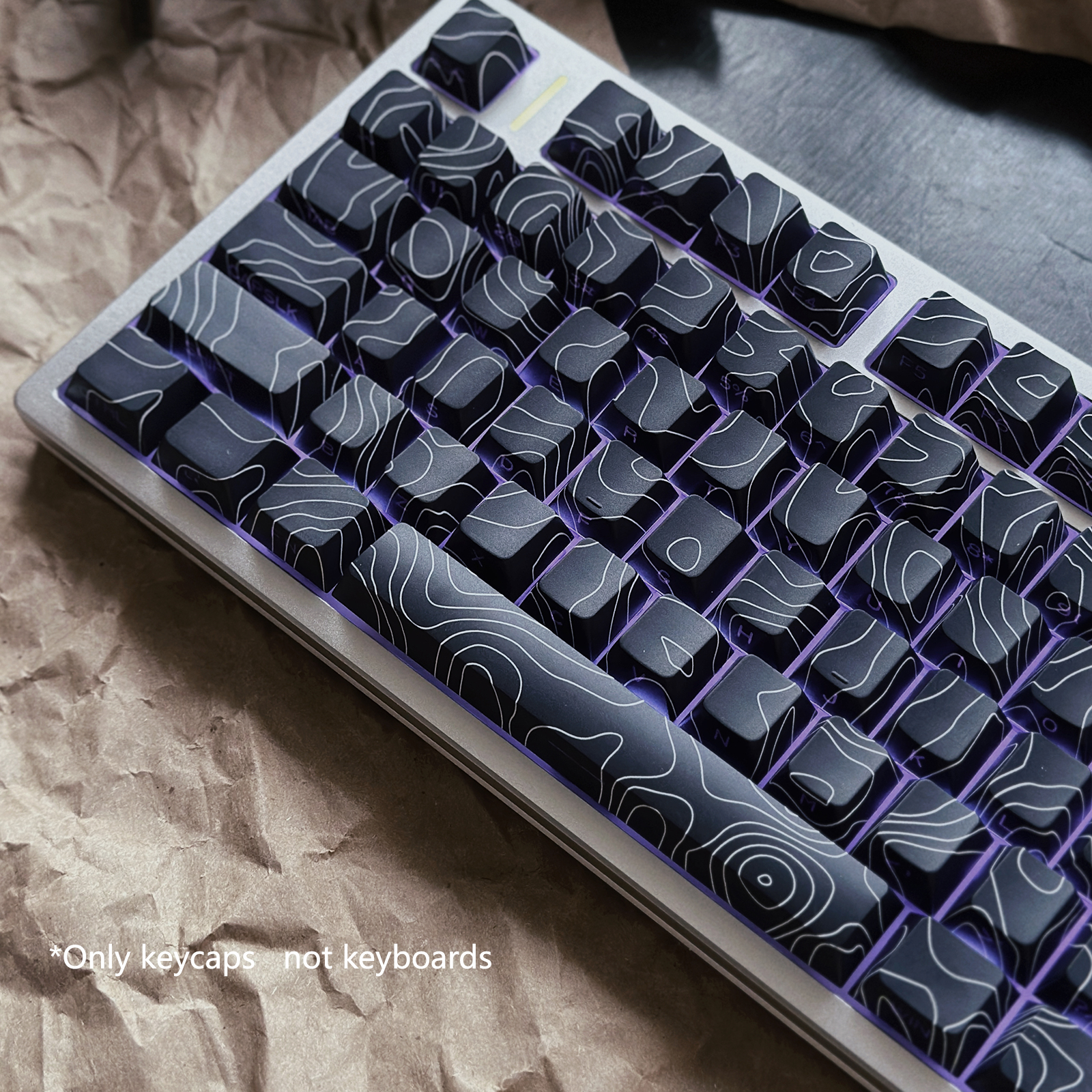 Mô tả Pbt Cherry Profile 130 / 131 / 128 / 135 Phím Bộ keycaps màu cho bàn phím cơ RK - 6