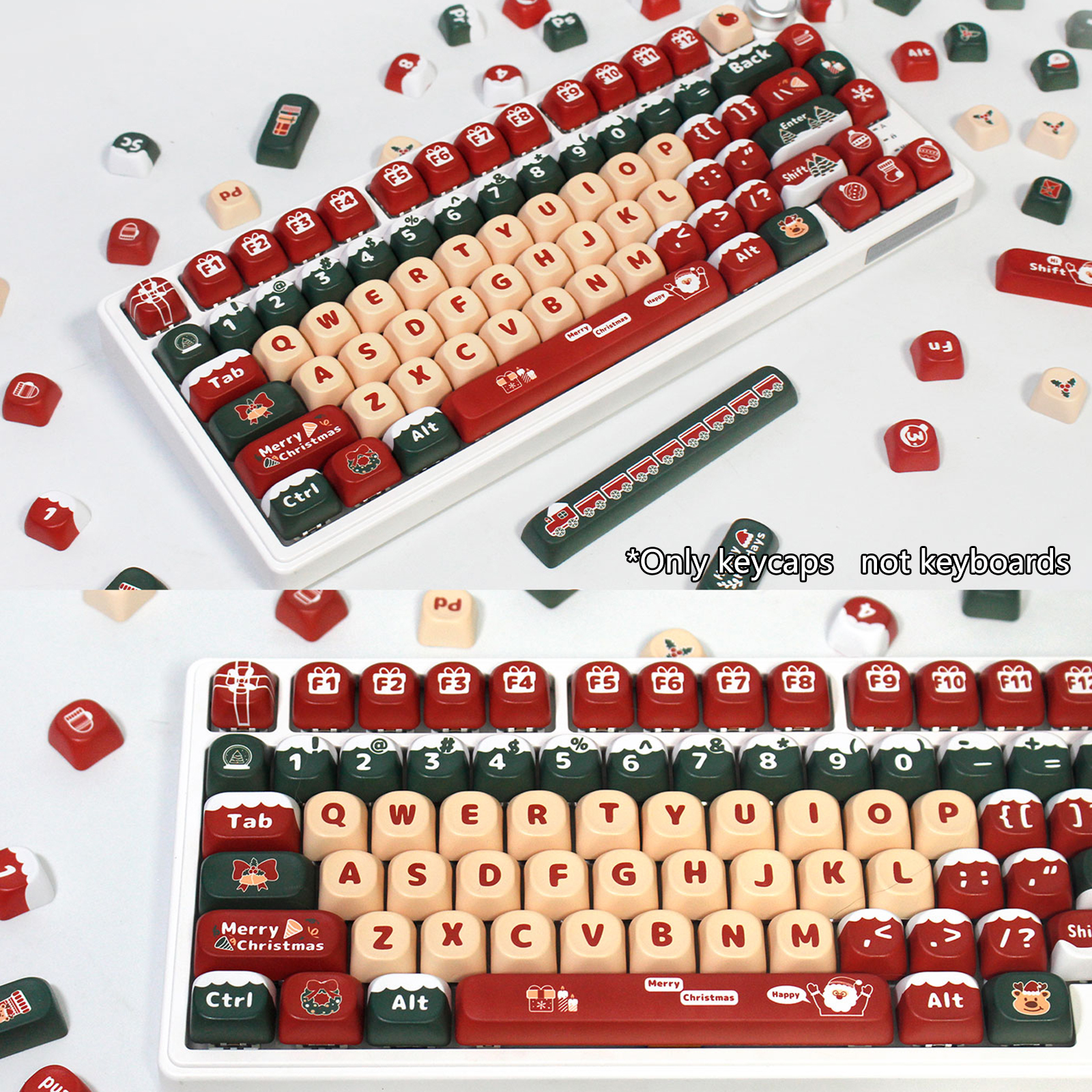 Mô tả Moa Profile Theme Keycaps PBT DIY Custom for130 / 132 / 141 / 142 Bàn phím chơi game cơ học Keycap - 1