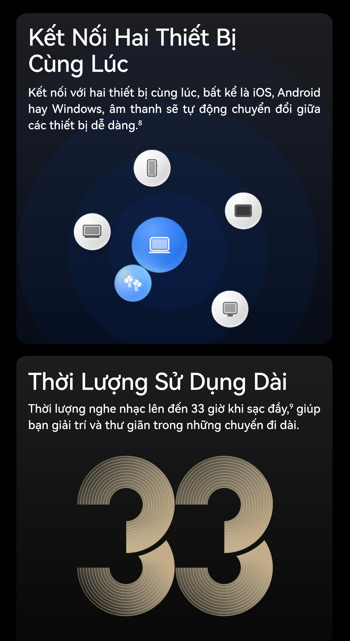 Mô tả Tai nghe HUAWEI FreeBuds PRO 4 Âm Thanh Trung Thực Driver Kép | Gọi Thoại Ổn Định Và Rõ Ràng|Chống Ồn Chủ Động Thông Mi - 8