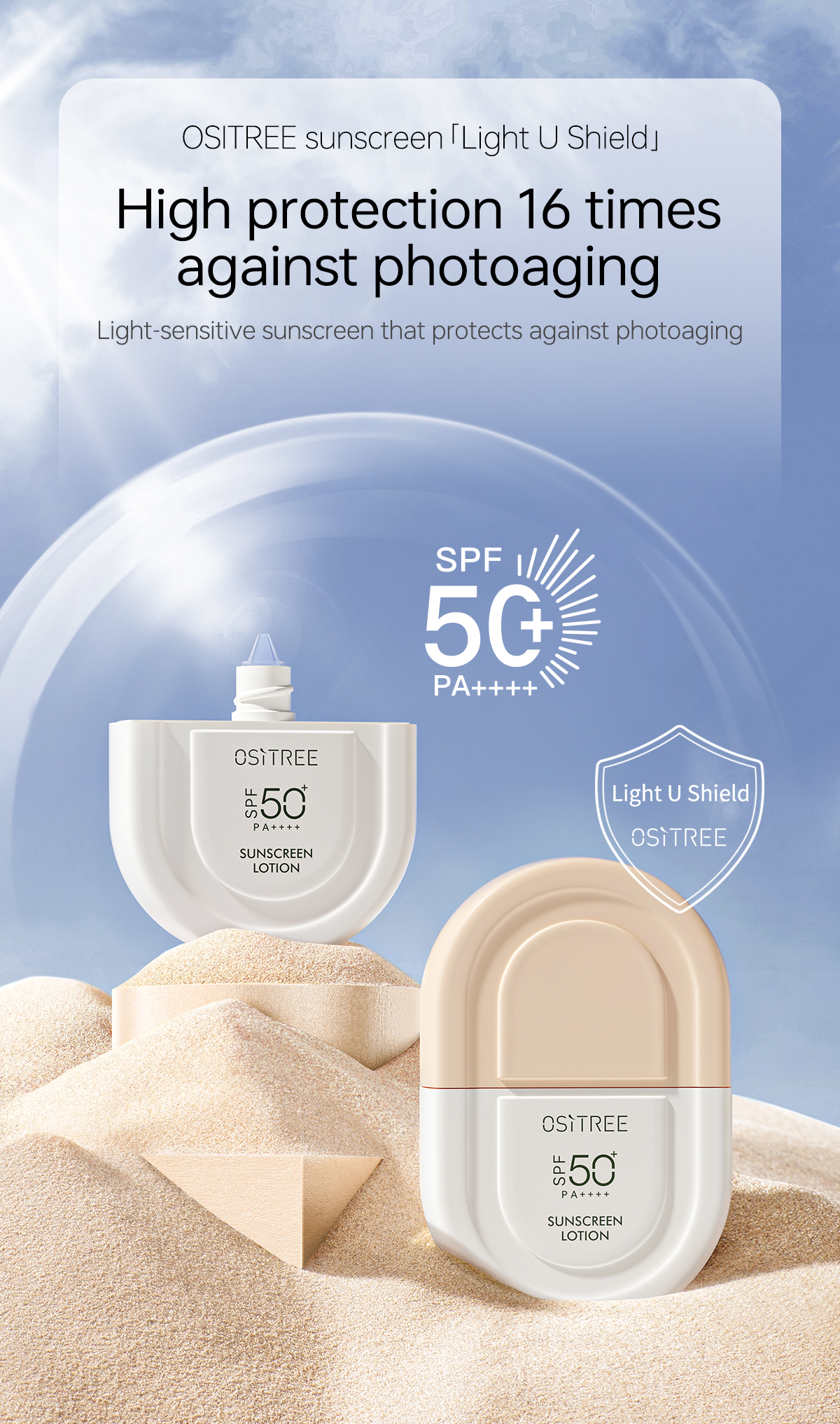 Ositree (Ositree) Kem chống nắng Dynamic Pride Sun Clear SPF50 + PA ...