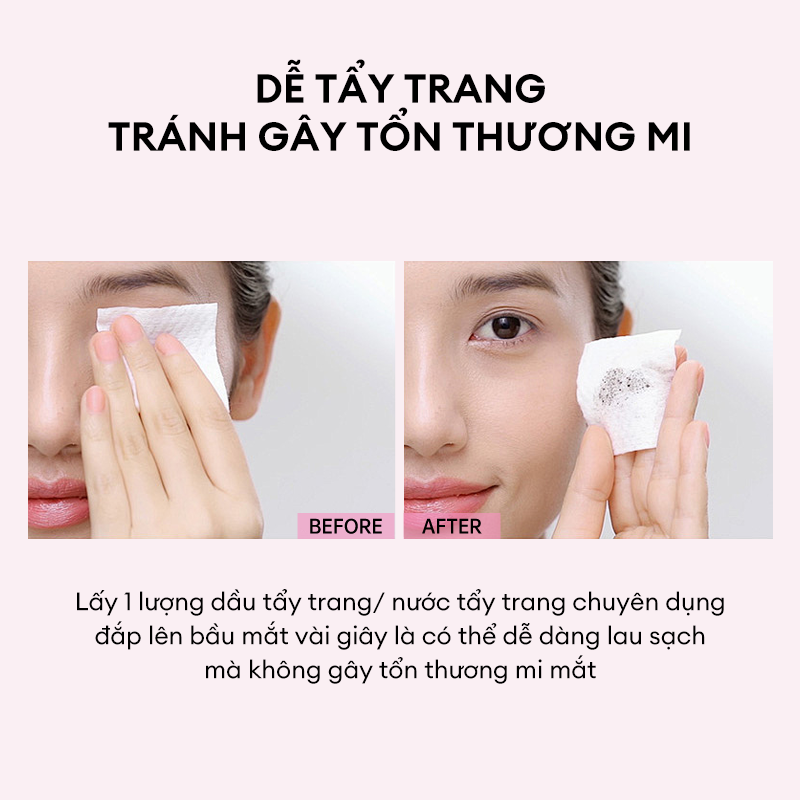 Mô tả Mascara COLORKEY Hỗ Trợ Giúp Mi Dài Và Tơi, Tạo Cảm Giác Tự Nhiên, Nhanh Khô, Không Lem Trôi - 6