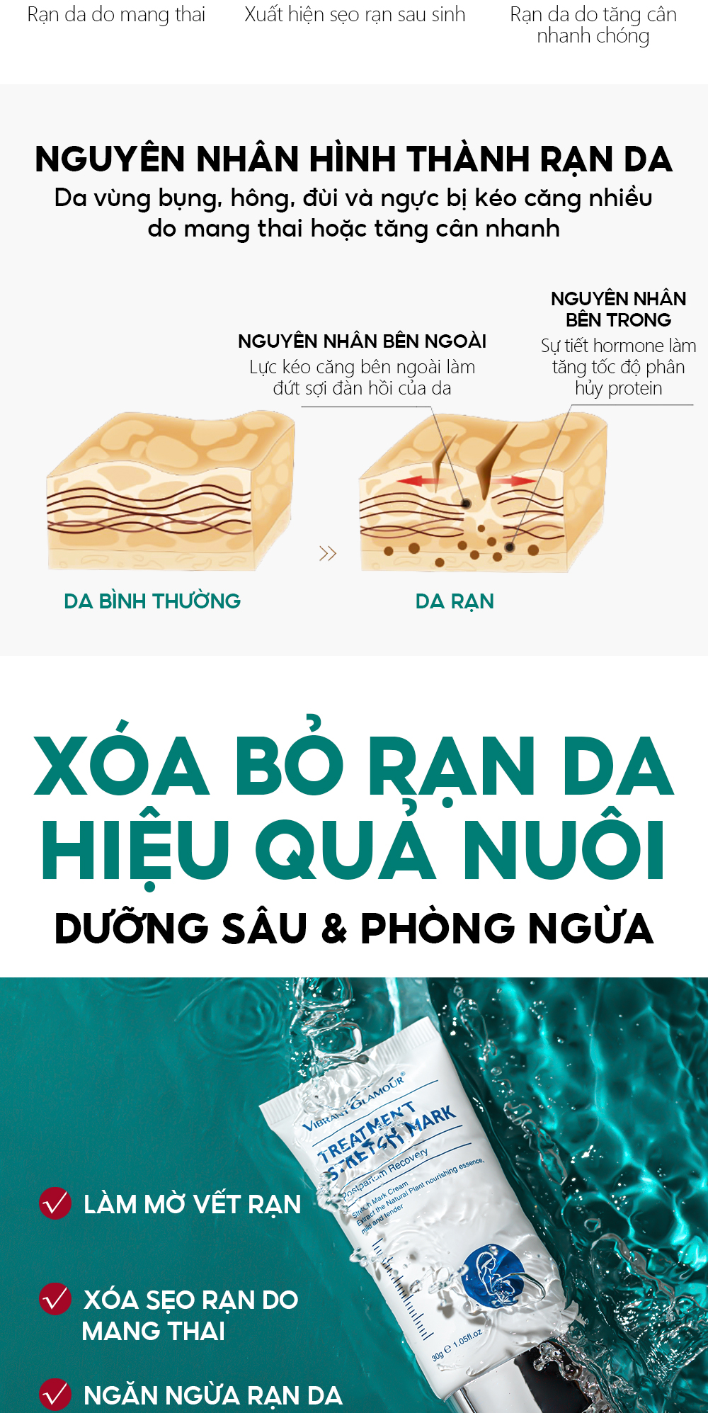 Công dụng kem VIBRANT GLAMOUR