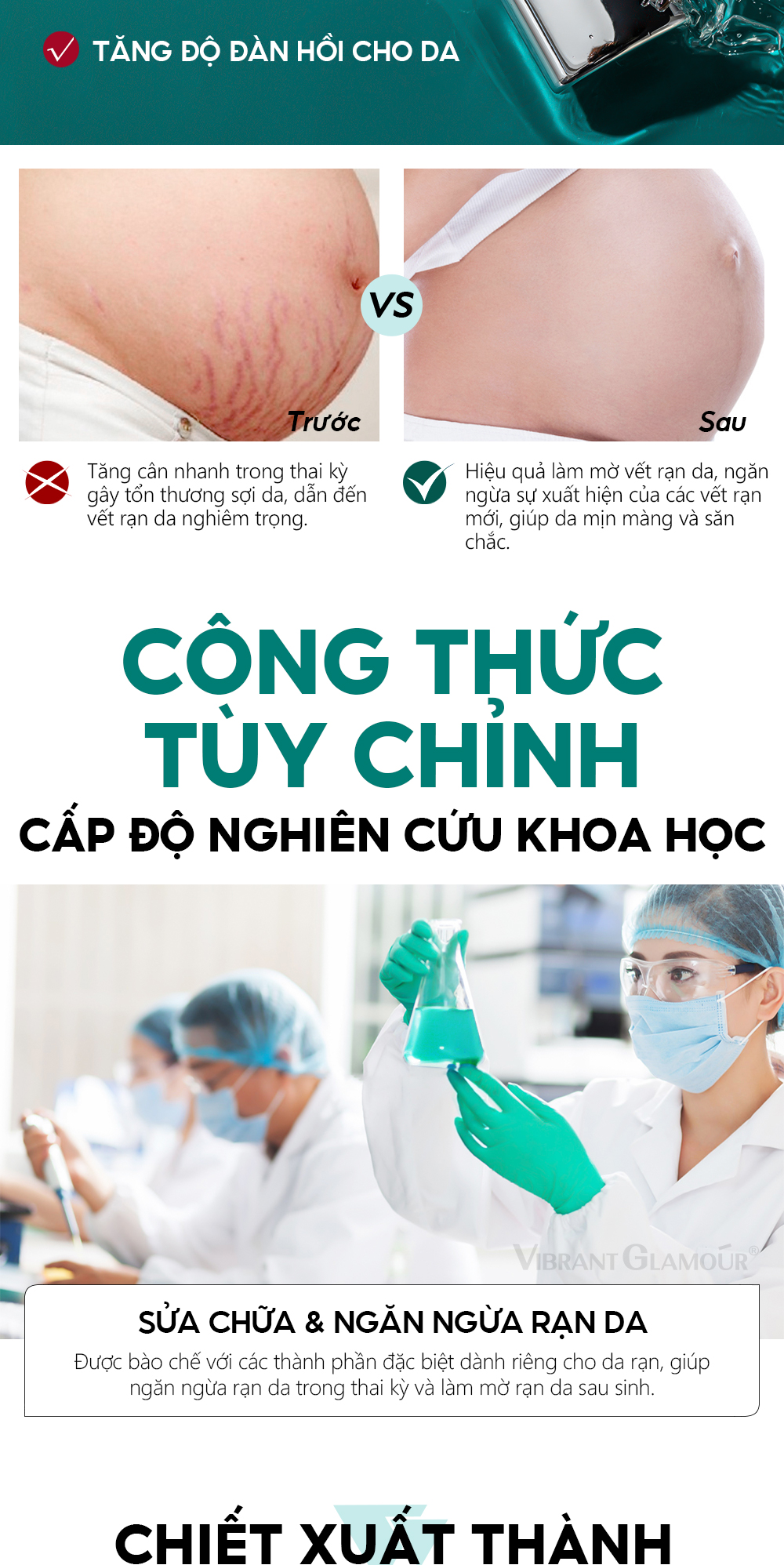 Lợi ích kem VIBRANT GLAMOUR