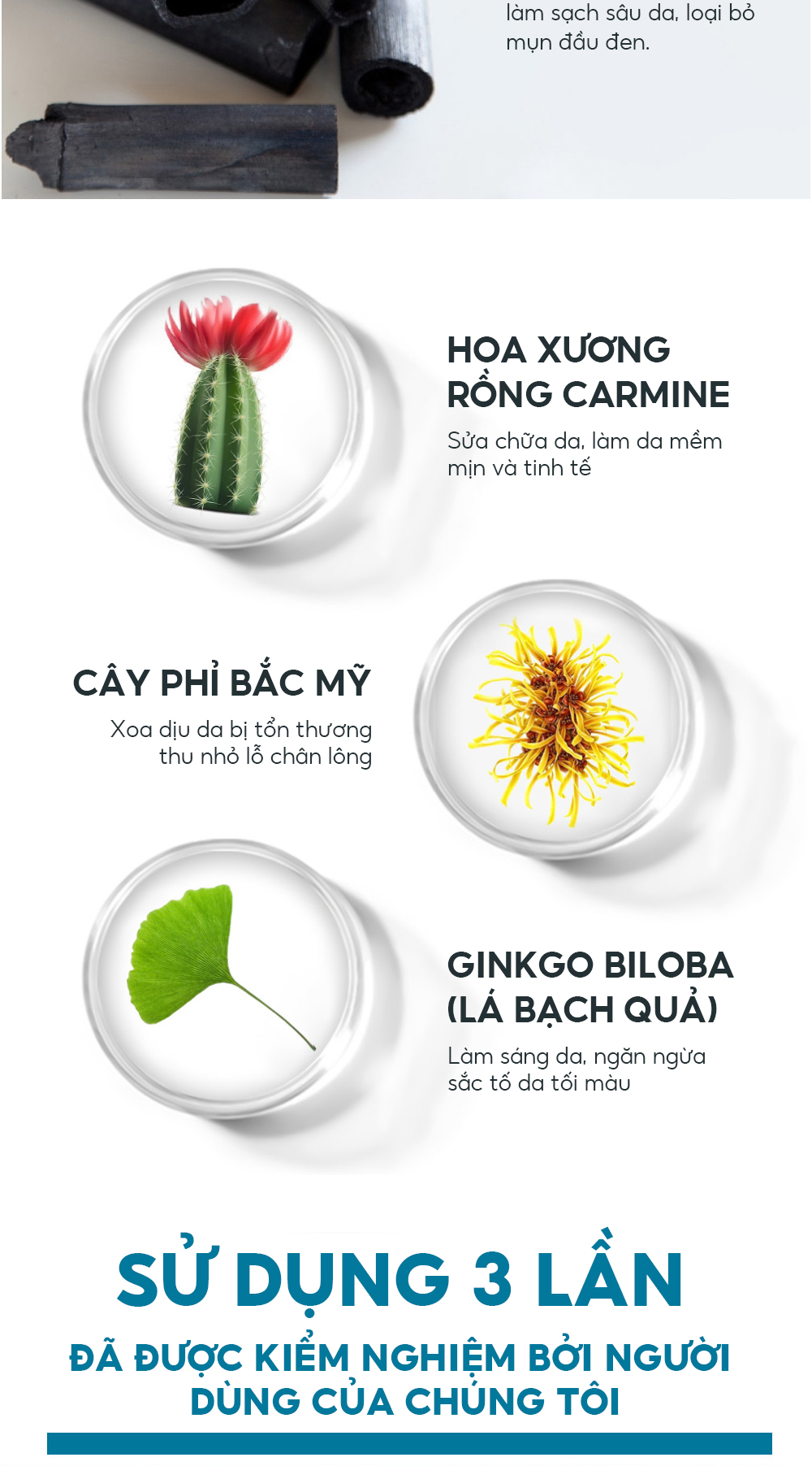 Kết quả sau khi dùng mặt nạ lột mụn