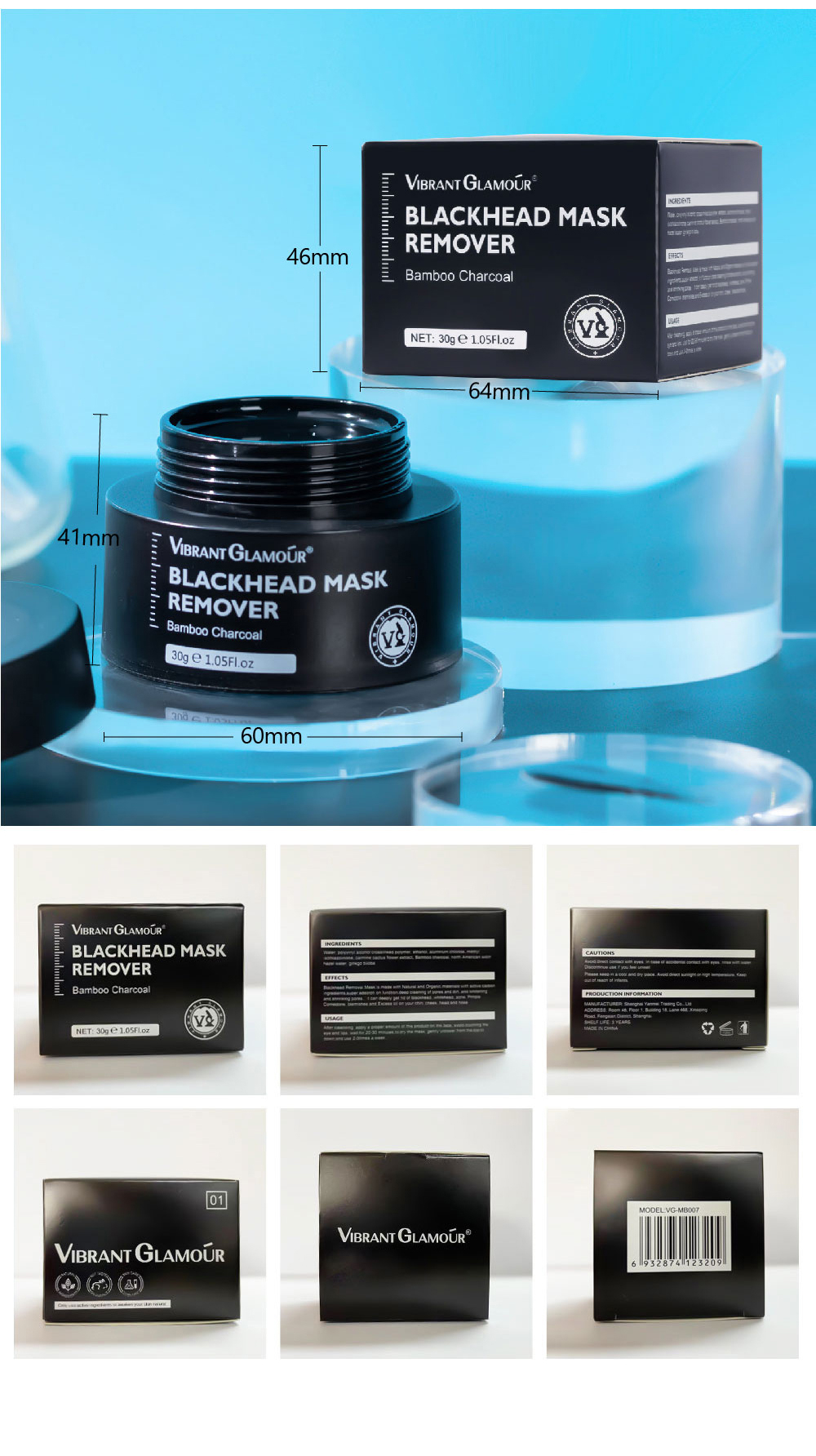 Hiệu quả lột mụn VIBRANT GLAMOUR