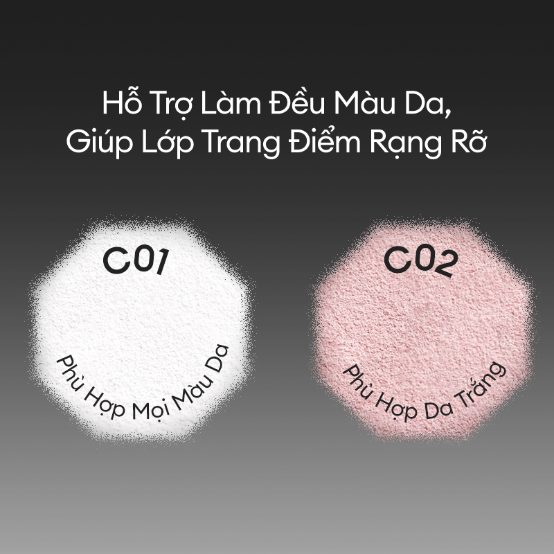 Mô tả COLORKEY Phấn phủ dạng bột lâu trôi giới hạn Bột trang điểm tự nhiên Matte Brighten Kiểm soát dầu Trang điểm mặt lâu trôi 8g - 3