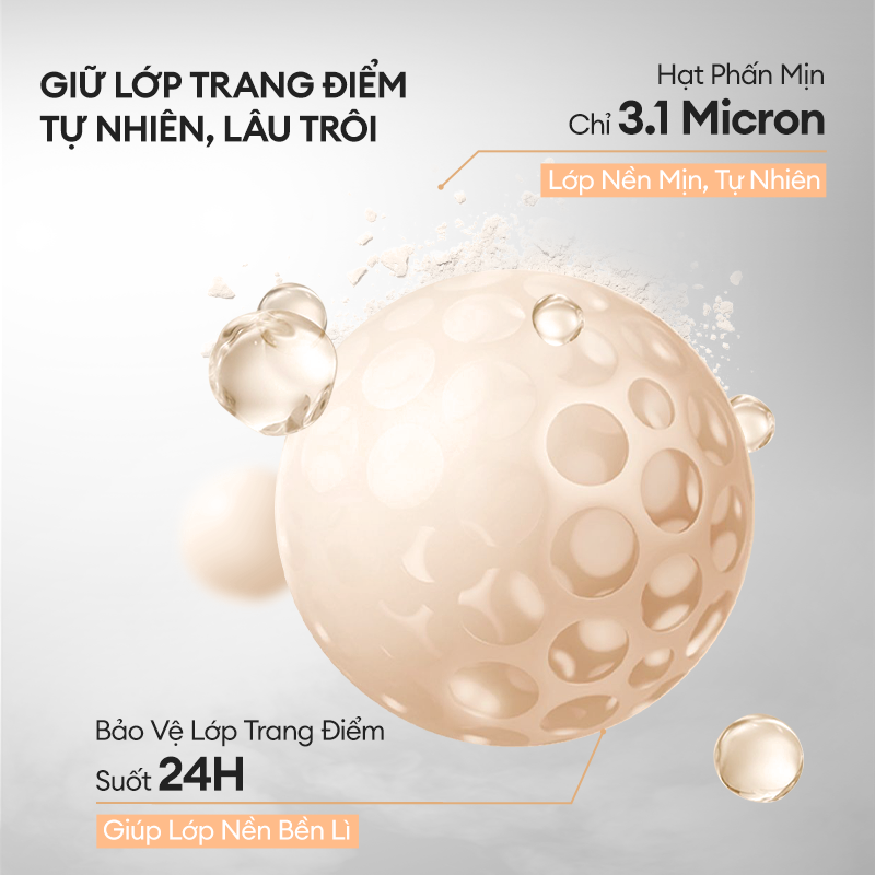 Mô tả COLORKEY Phấn phủ dạng bột lâu trôi giới hạn Bột trang điểm tự nhiên Matte Brighten Kiểm soát dầu Trang điểm mặt lâu trôi 8g - 4