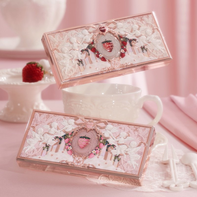Mô tả Bộ sưu tập Flower Knows Strawberry Cupid Bảng màu mặt đa năng Bảng Phấn Mắt 14g - 4
