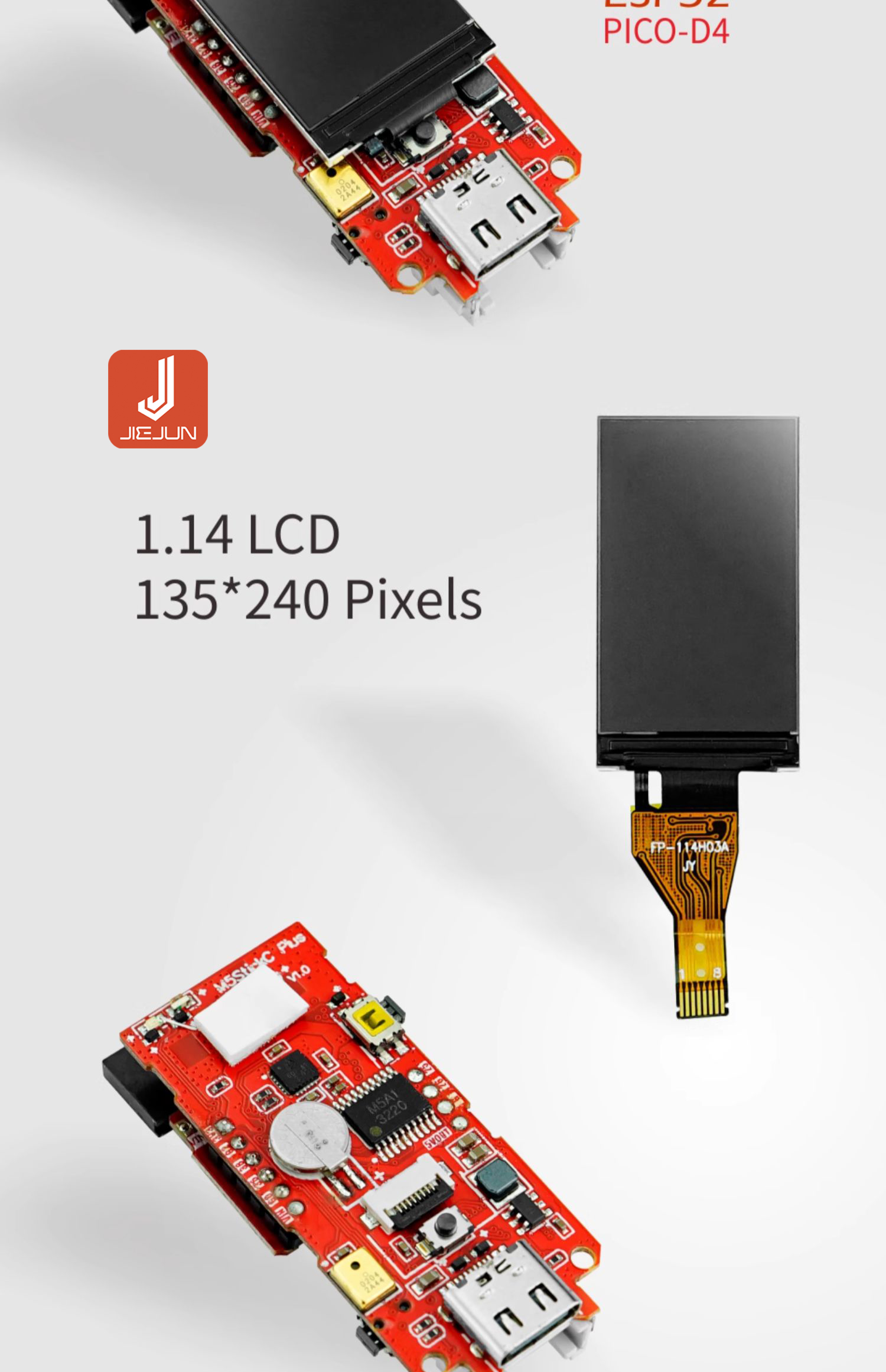 Chính thức M5Stack StickC Plus ESP32 iot Ban phát triển lập trình đồ ...