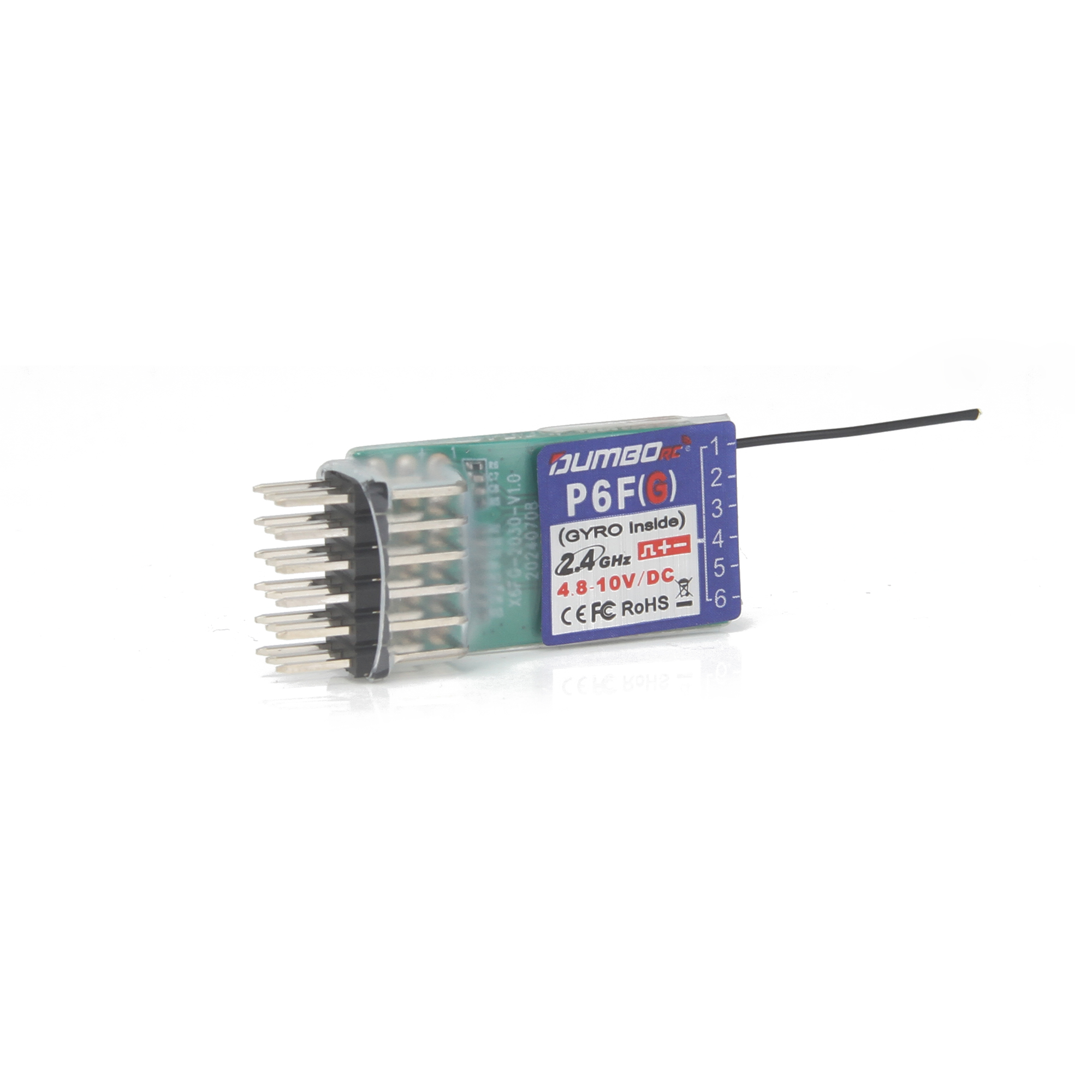 Dumborc 6CH P6FG Mini 2.4G Thu Điều Khiển Vô Tuyến Với Con Quay Hồi ...