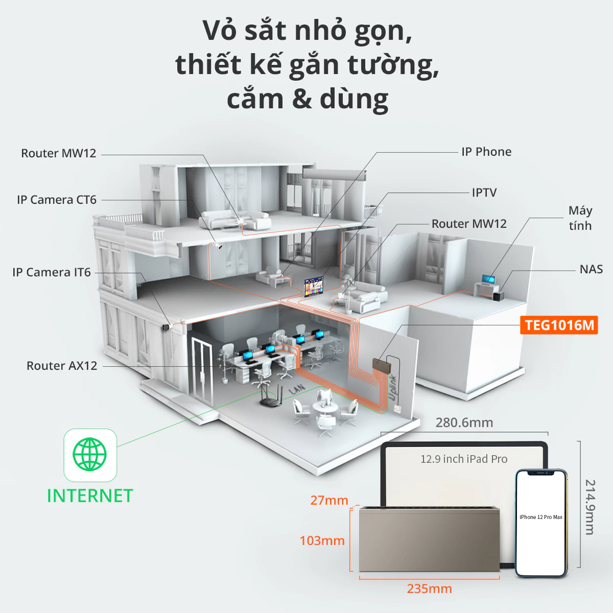 Bảo hành Tenda Switch