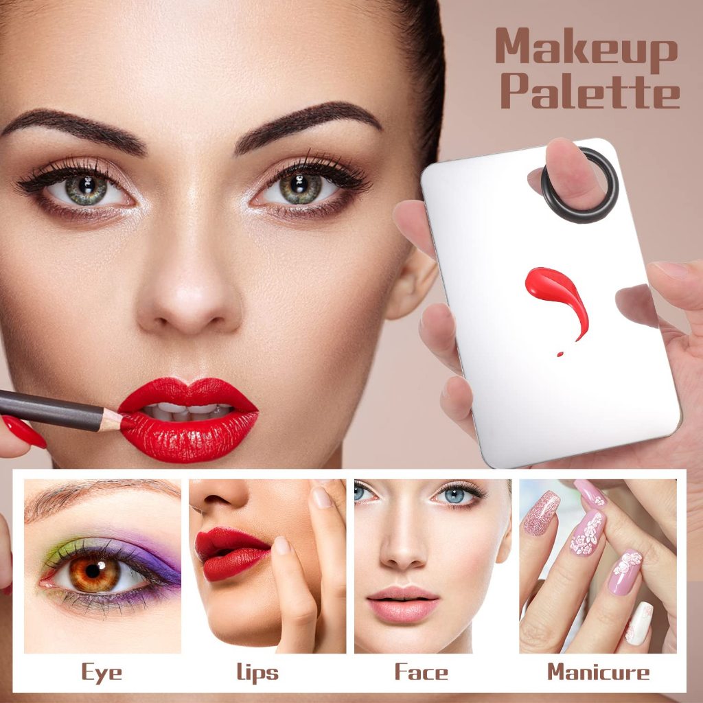 Mô tả Dụng cụ đắp mặt nạ trang điểm MAANGE đầu phẳng che khuyết điểm chuyên nghiệp - 6
