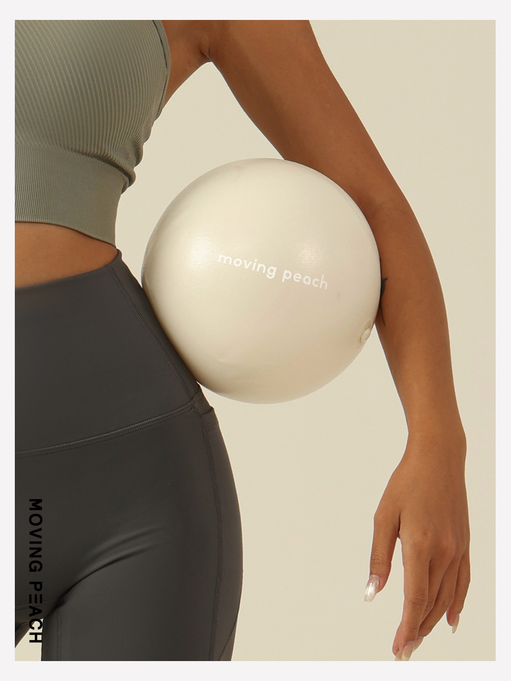 Mô tả MOVING PEACH Bóng Tập Yoga Chống Trượt Bằng Nhựa PVC Thân Thiện Với Môi Trường - 9