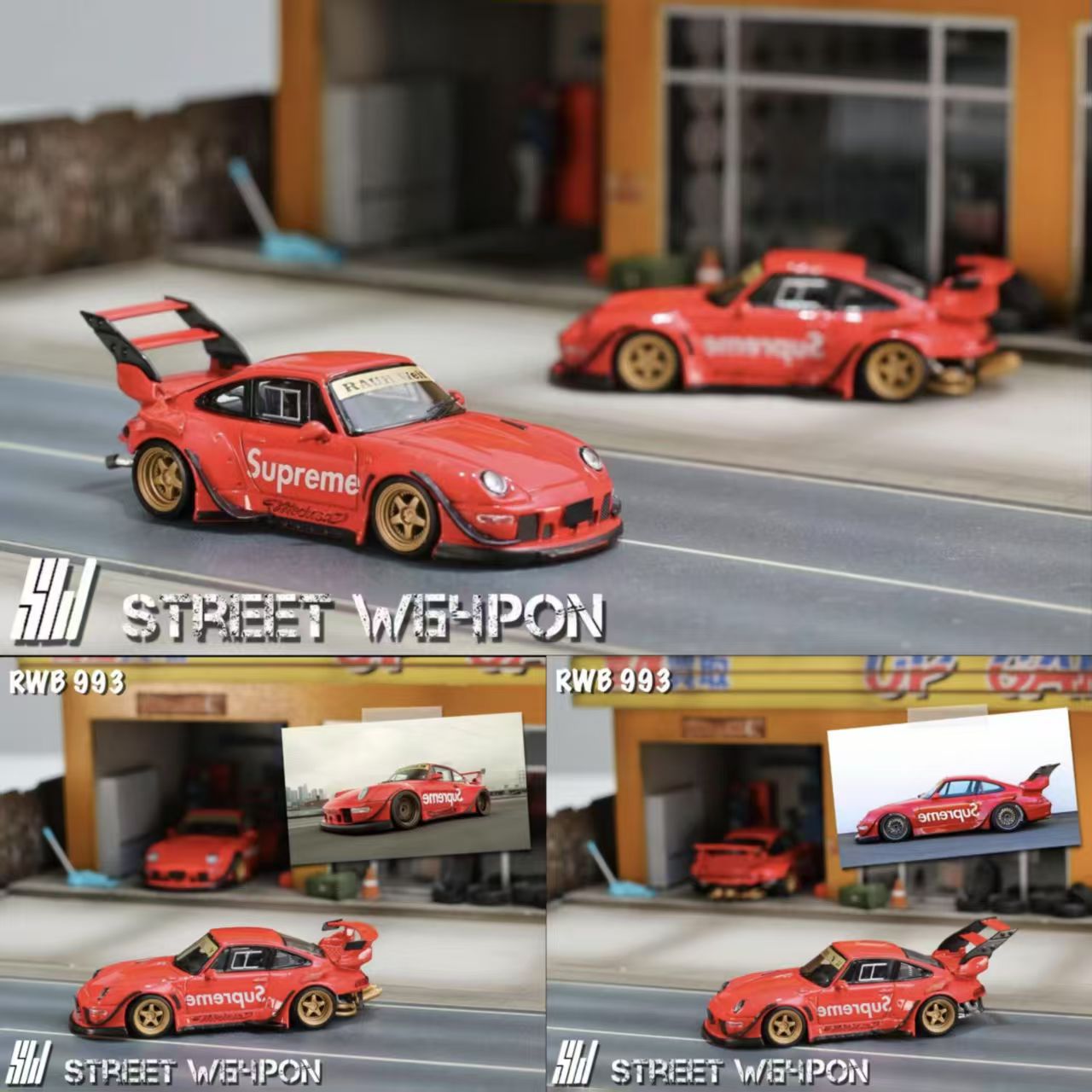 Mô Hình Xe Hơi Porsche RWB 993 Rotana Tỉ Lệ 1: 64 Bằng Hợp Kim Chất ...